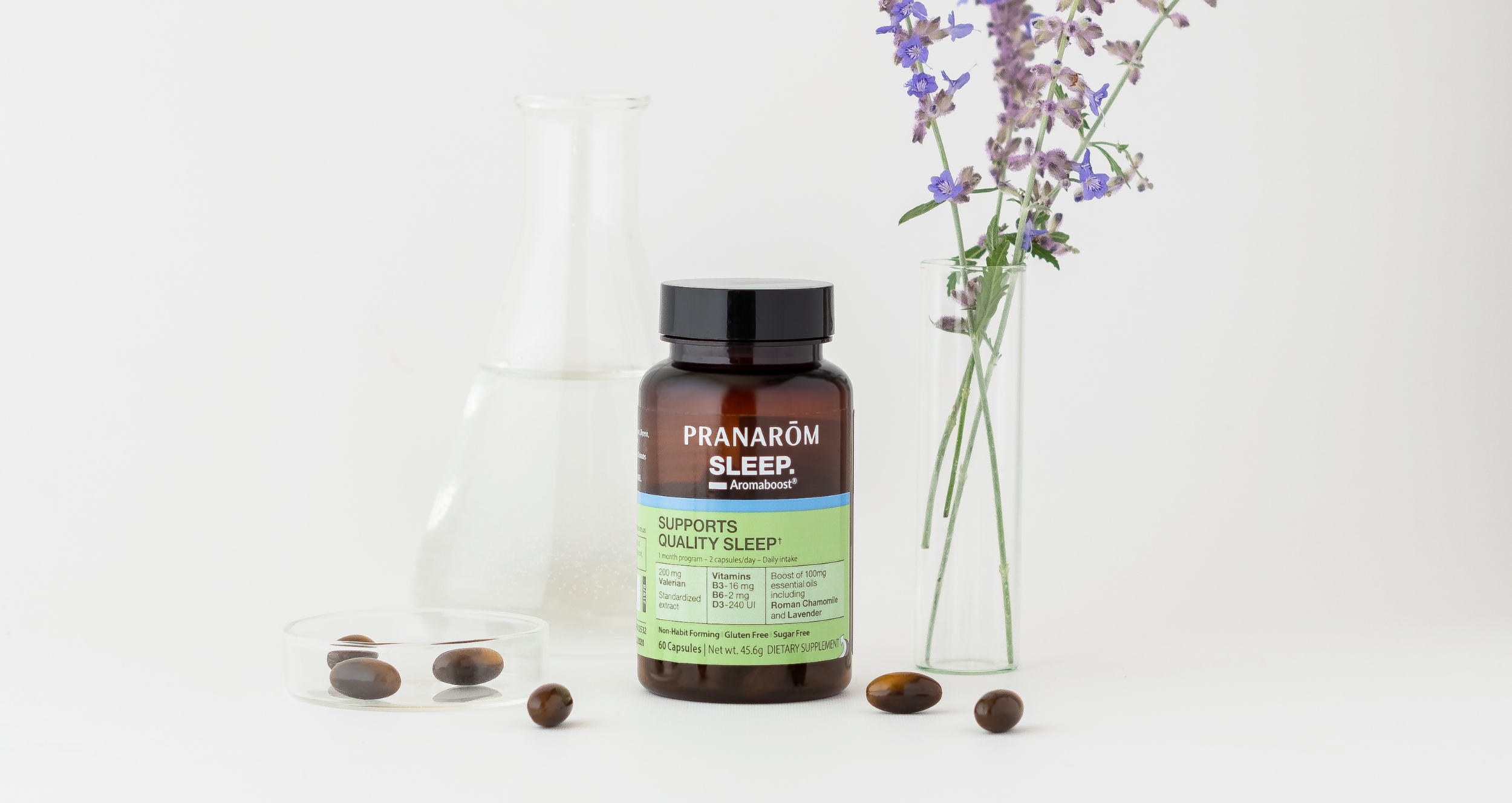 Support natural sleep cycles with Aromaboost: SLEEP