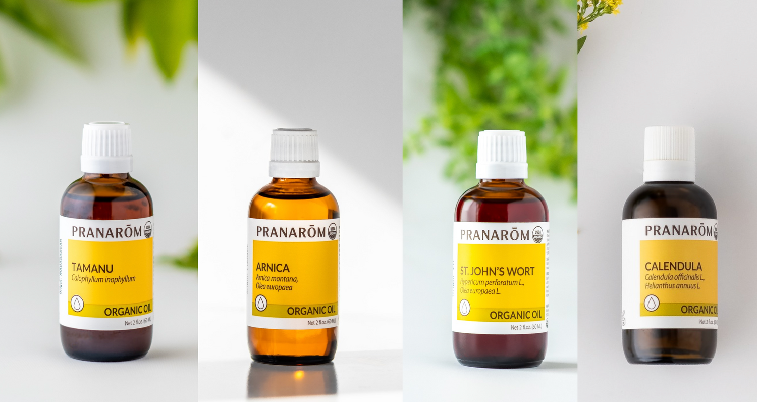 Plant Based First-Aid with Virgin Plant Oils