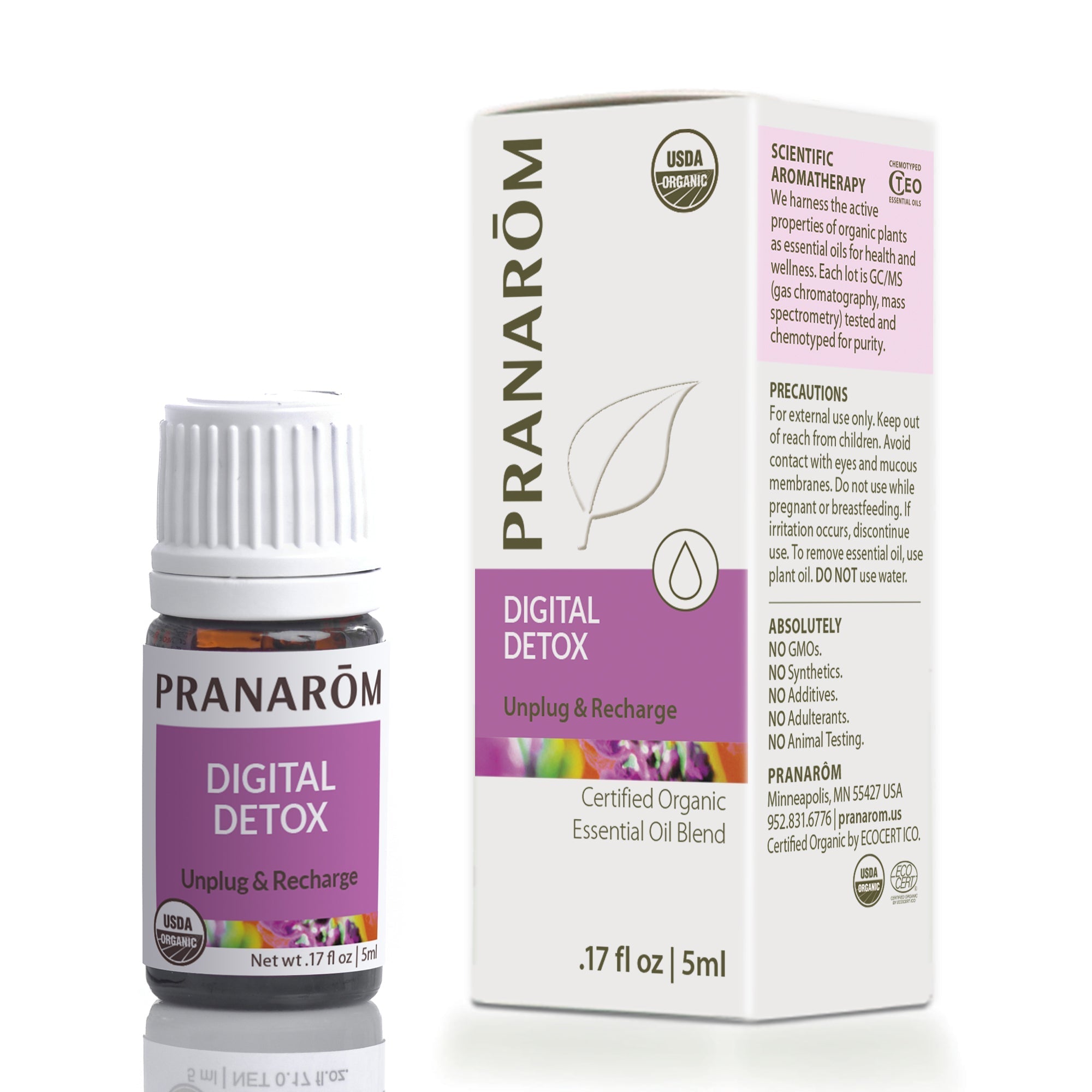 Digital Detox Essential Oil Wellness Blend - Organic