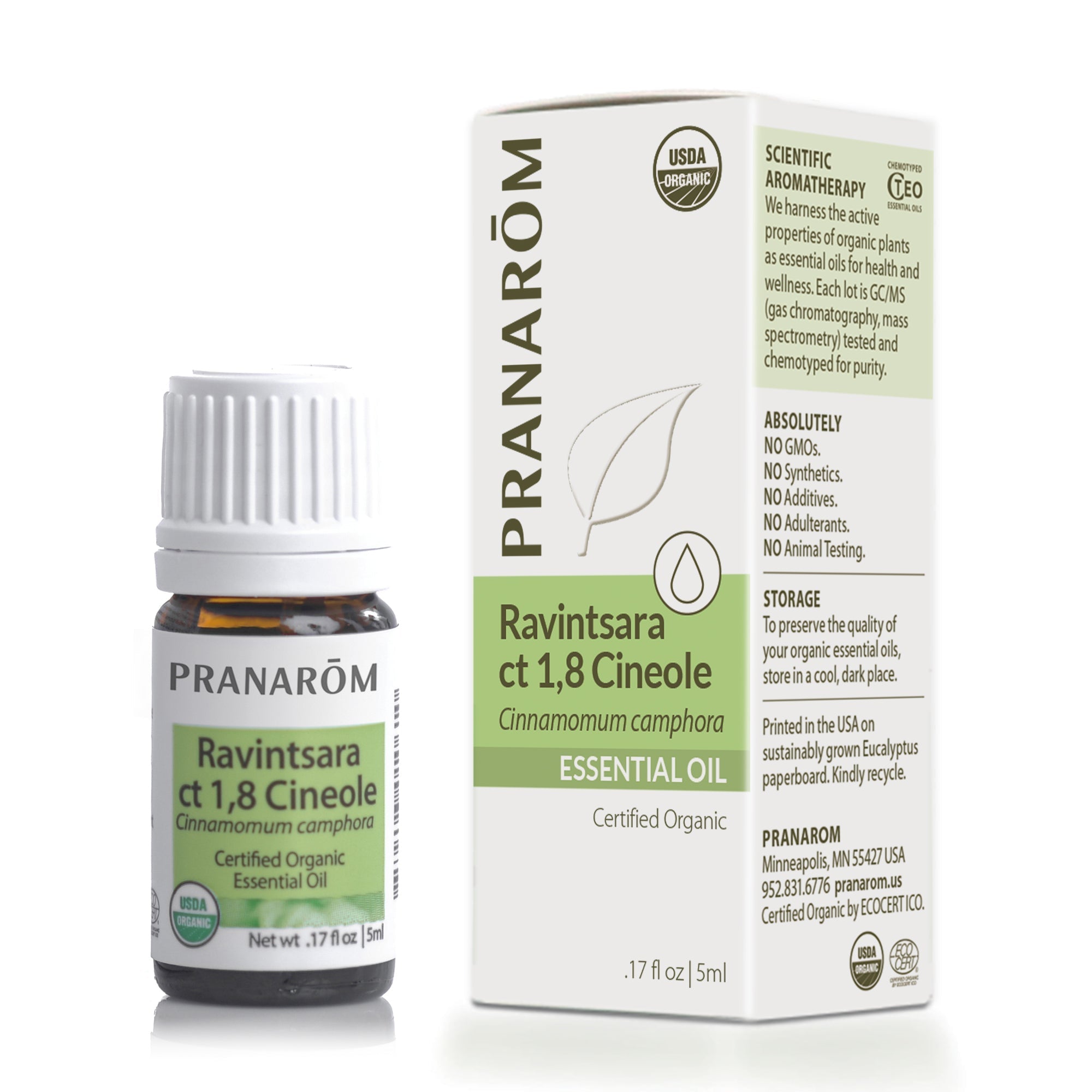 Ravintsara ct 1,8 cineole Essential Oil - Organic