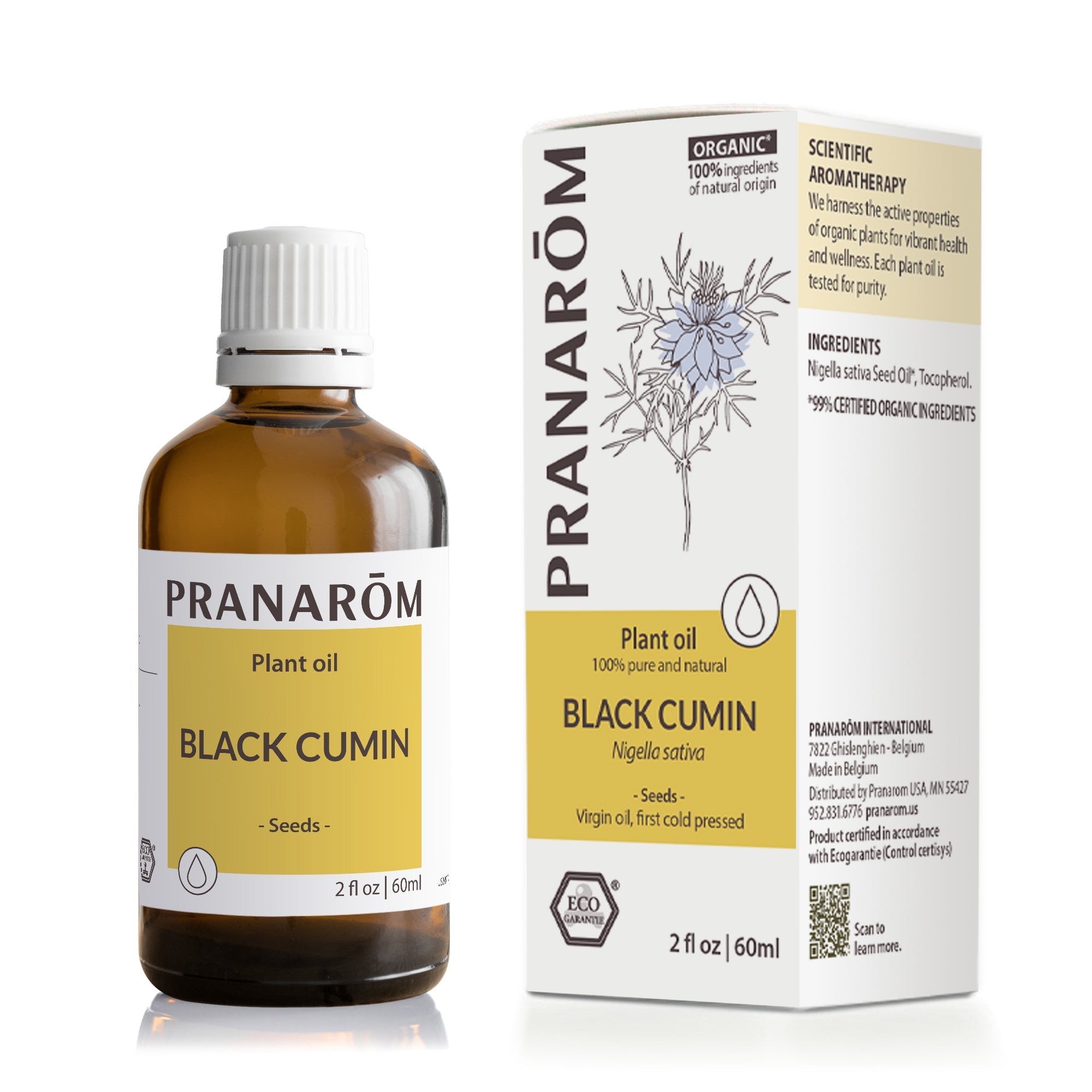 Black Cumin Virgin Plant Oil - Organic