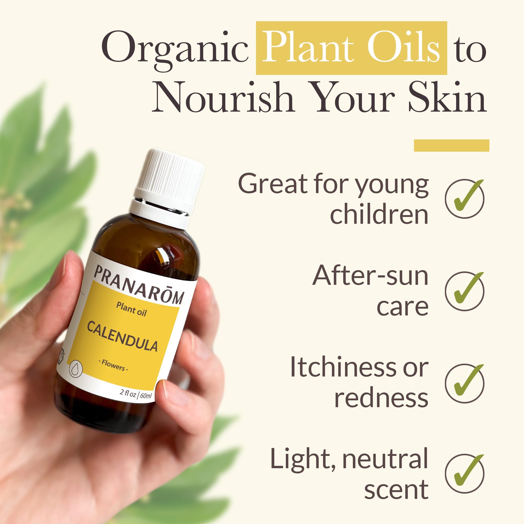 Calendula Virgin Plant Oil - Bio | Pranarôm