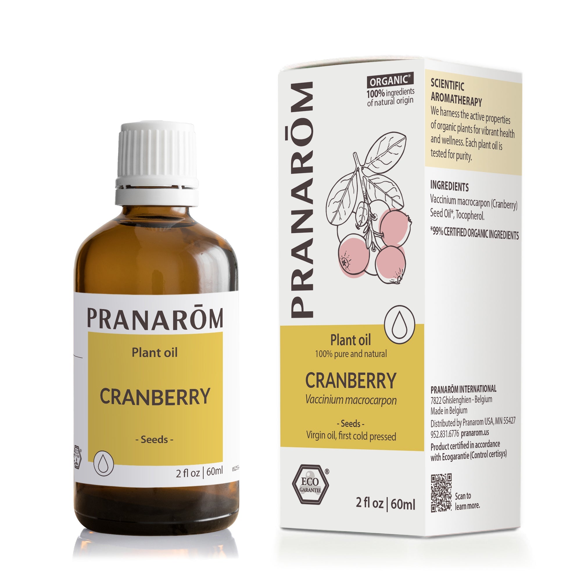 Cranberry Seed Virgin Plant Oil - Bio