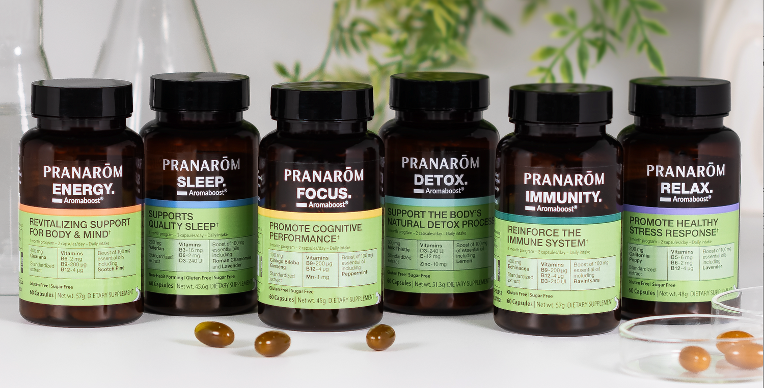 Aromaboost: Incorporating essential oils into dietary supplements