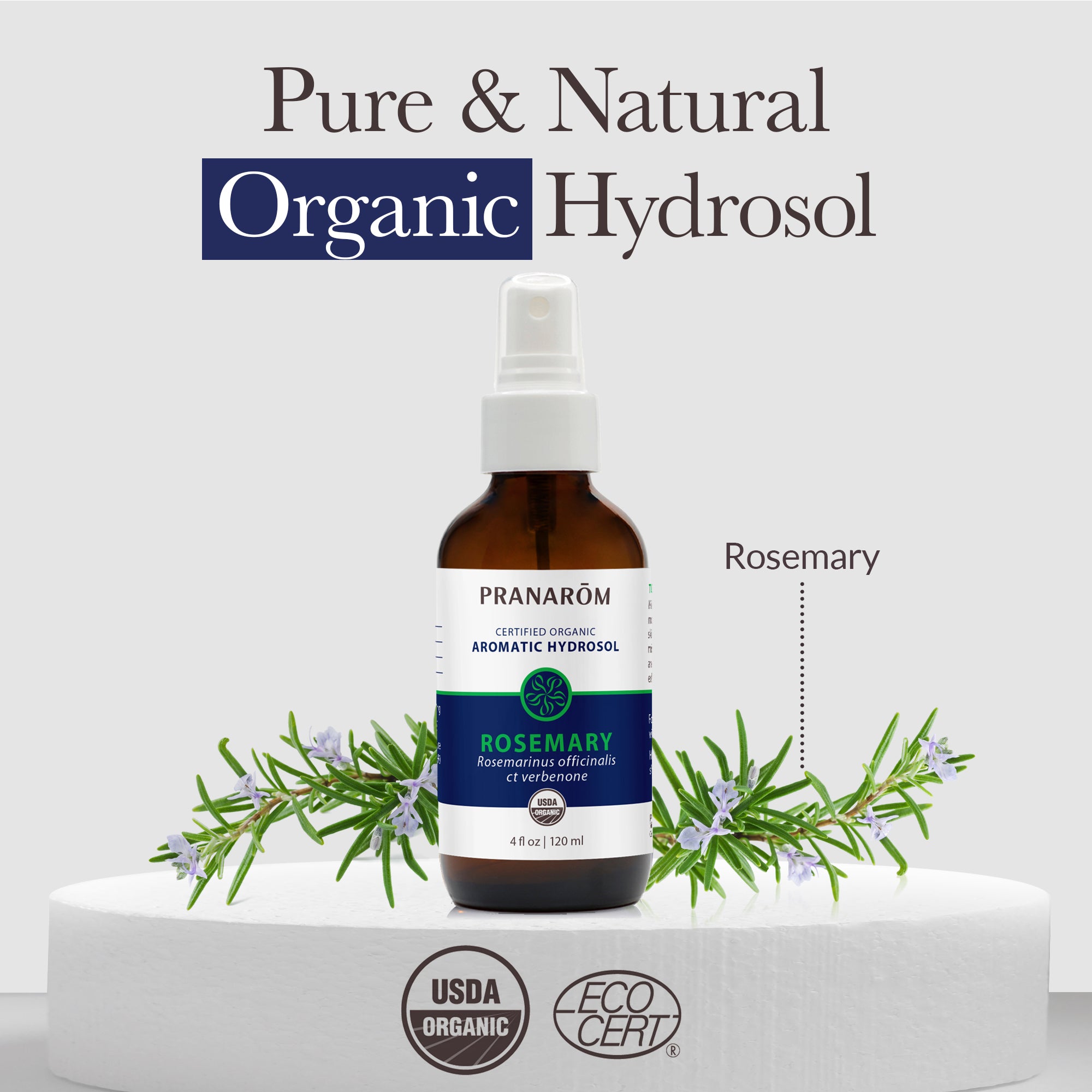 Rosemary Hydrosol - Organic | Pranarôm