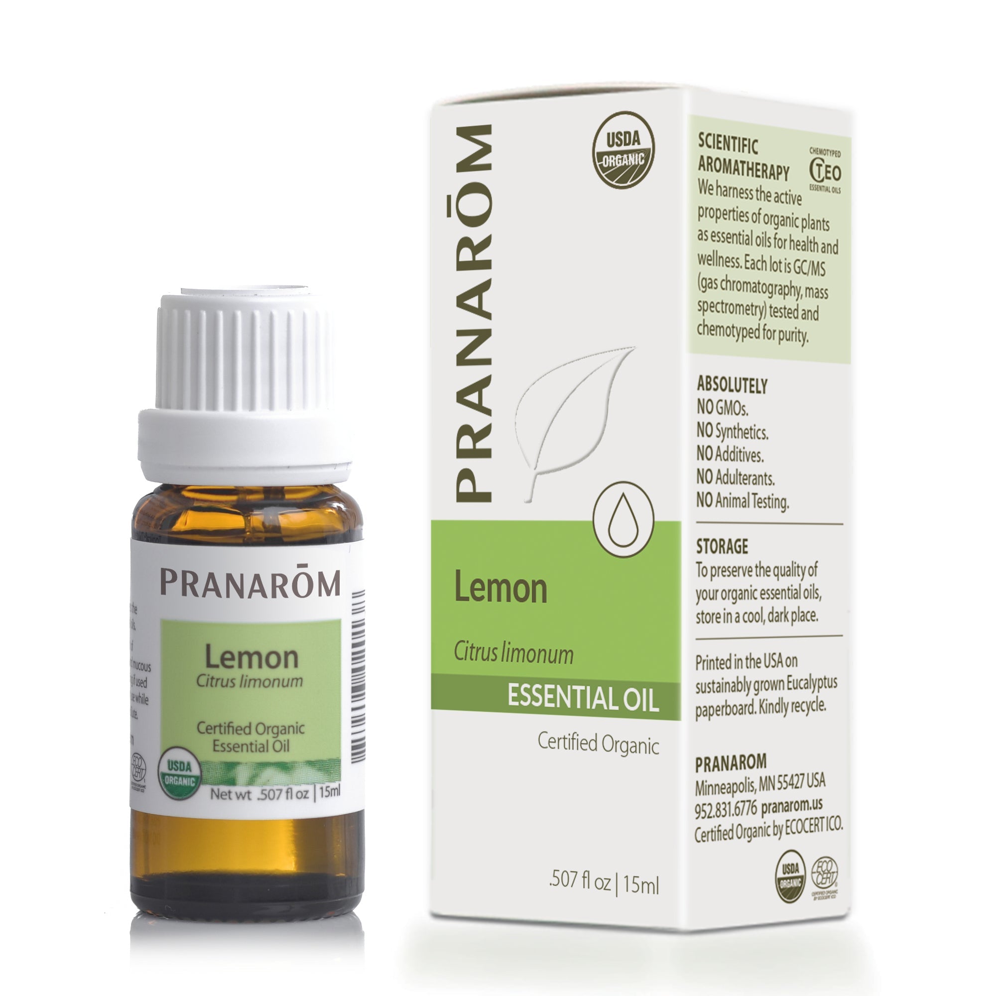 Lemon Essential Oil - Organic | Pranarôm