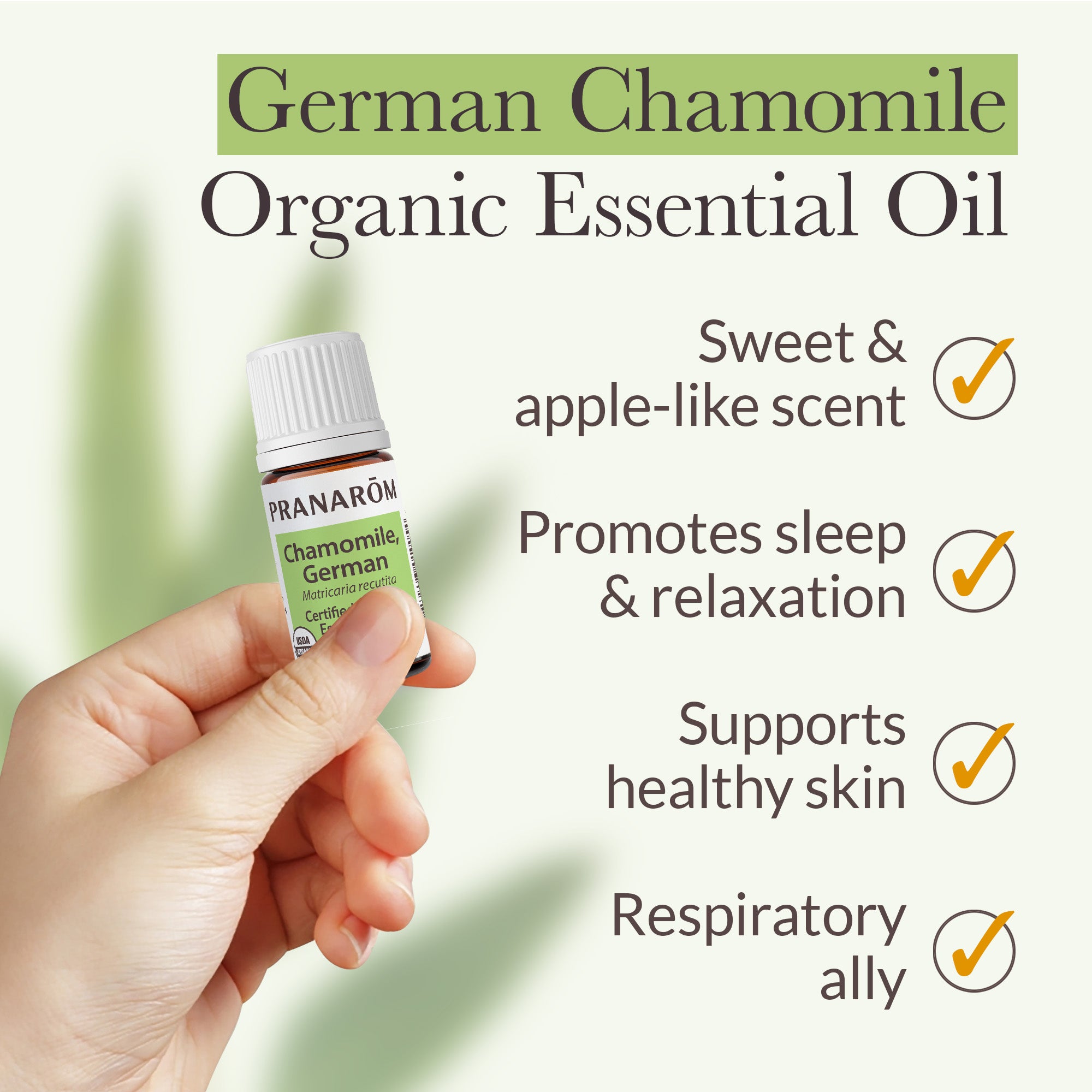 Chamomile, German Essential Oil - Organic | Pranarôm