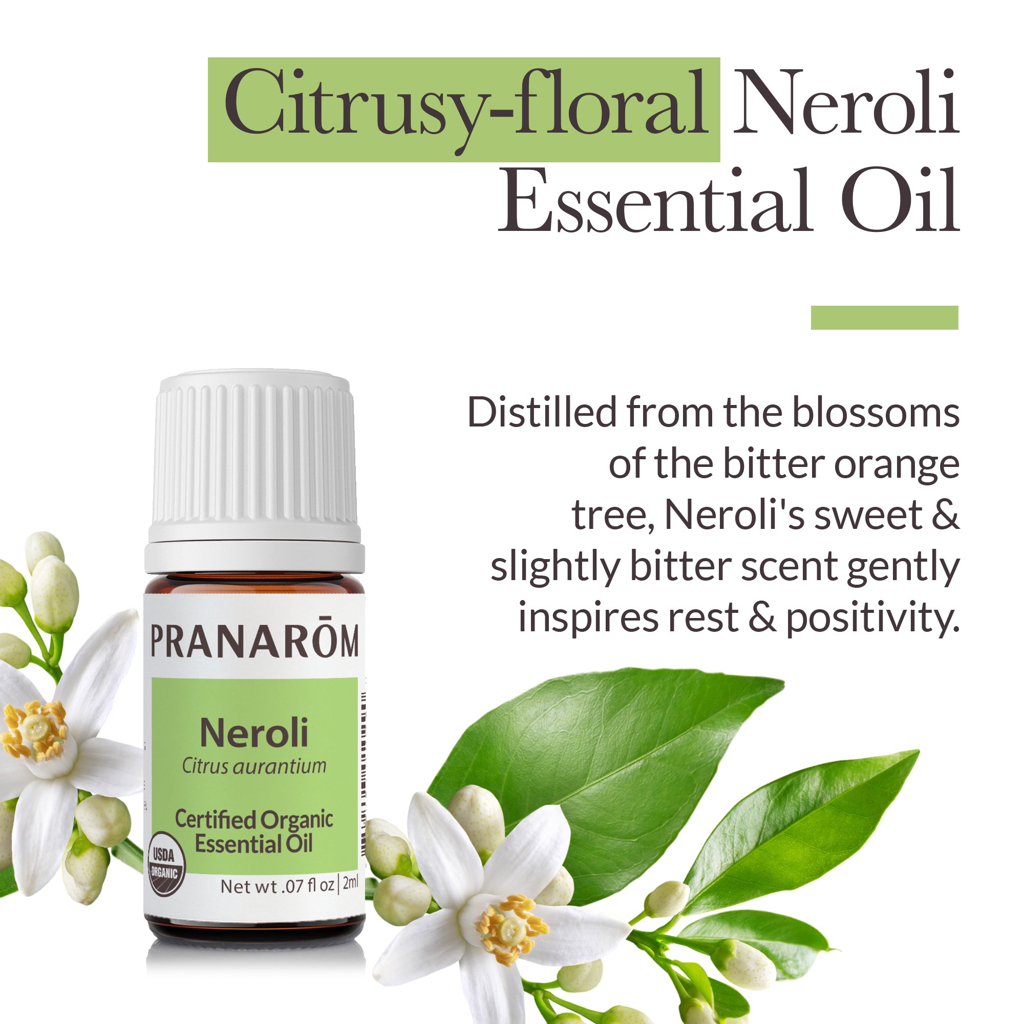 PRANAROM ネロリ BIO 5ml プラナロム 精油 Neroli Essential Oil - Bio | Pranarôm