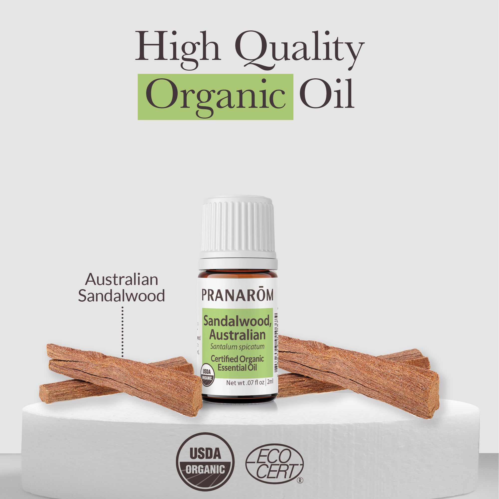 Sandalwood, Australian Essential Oil - Organic | Pranarôm