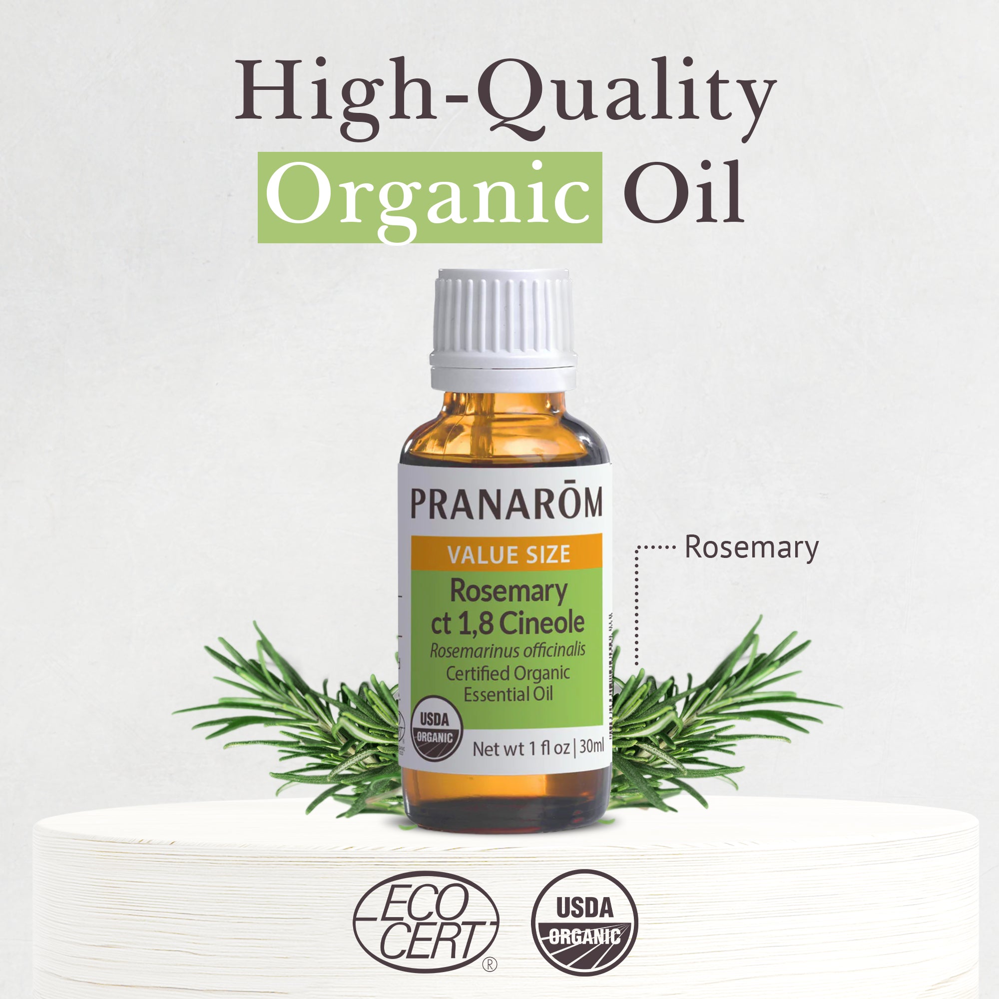 【Decopinさま】PRANAROM ローズマリーシネオール BIO 10ml Rosemary ct 1,8 cineole Essential Oil - Organic | Pranarôm