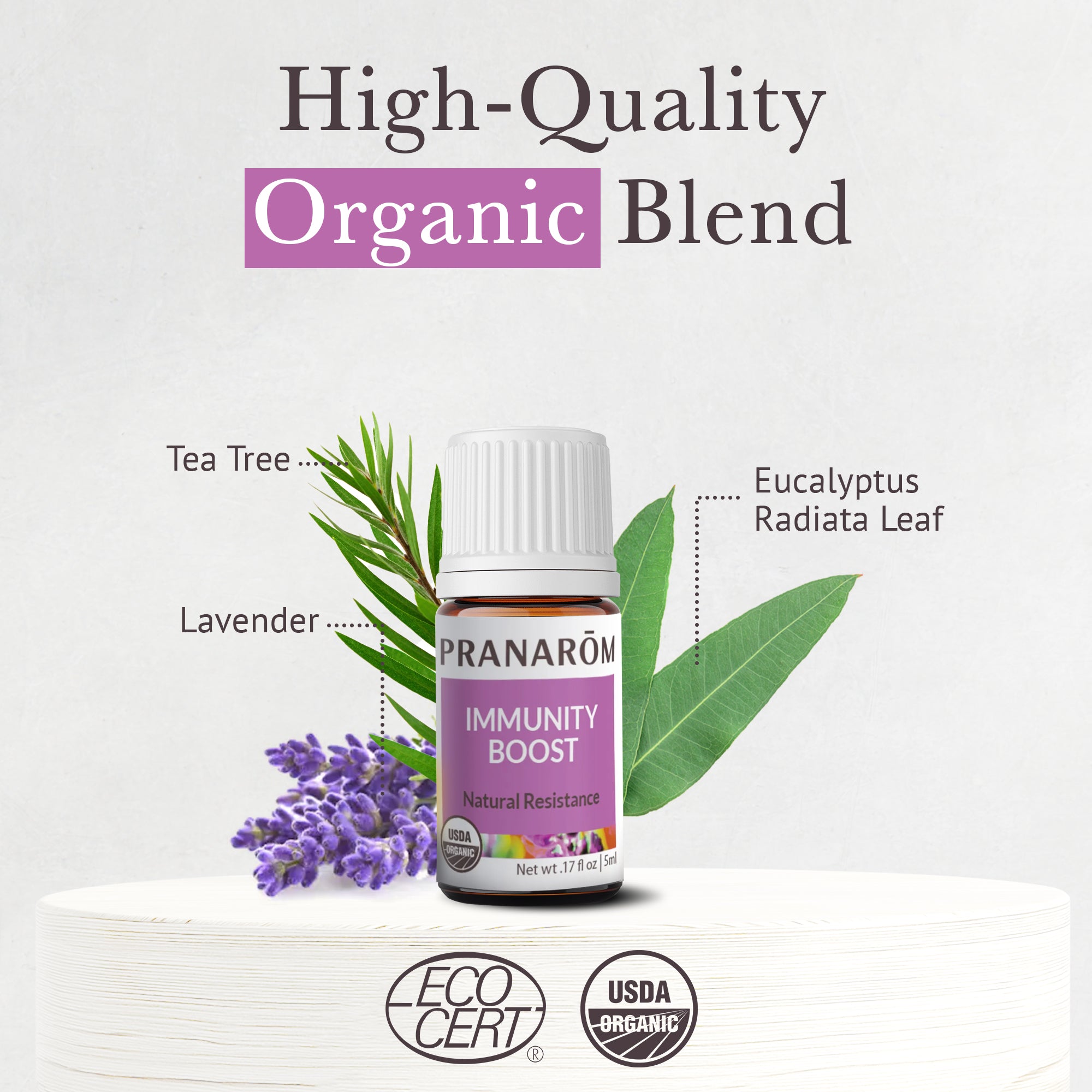 Immunity Boost Essential Oil Wellness Blend - Bio | Pranarôm