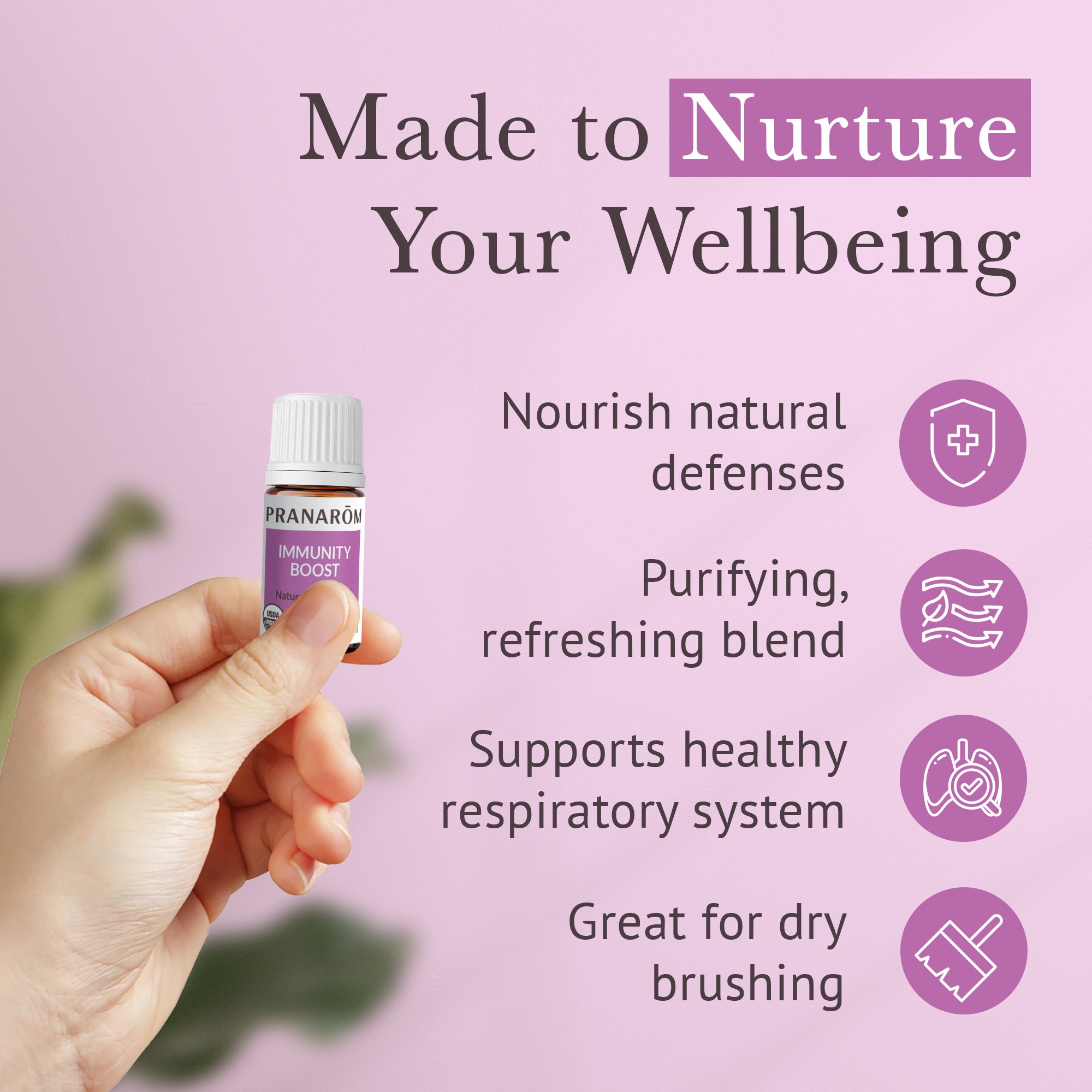 Immunity Boost Essential Oil Wellness Blend - Organic | Pranarôm