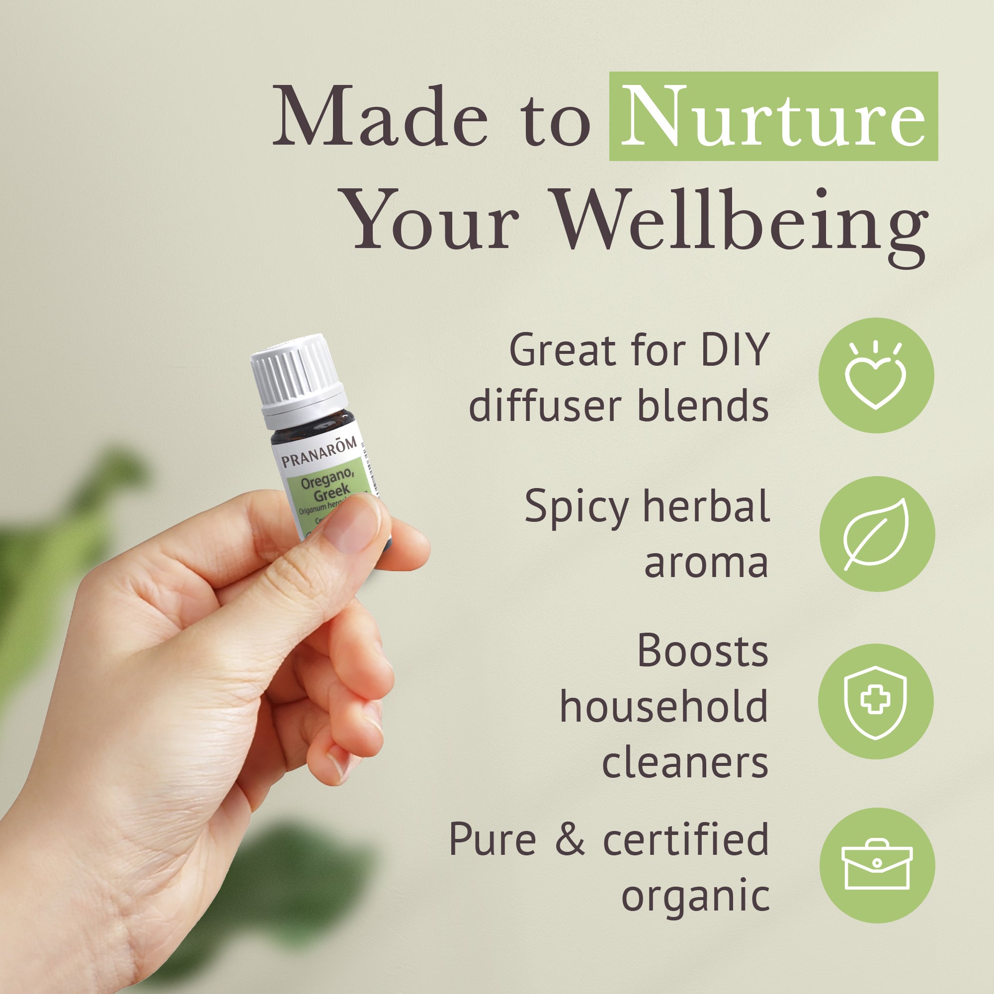 Oregano, Greek Essential Oil - Bio | Pranarôm