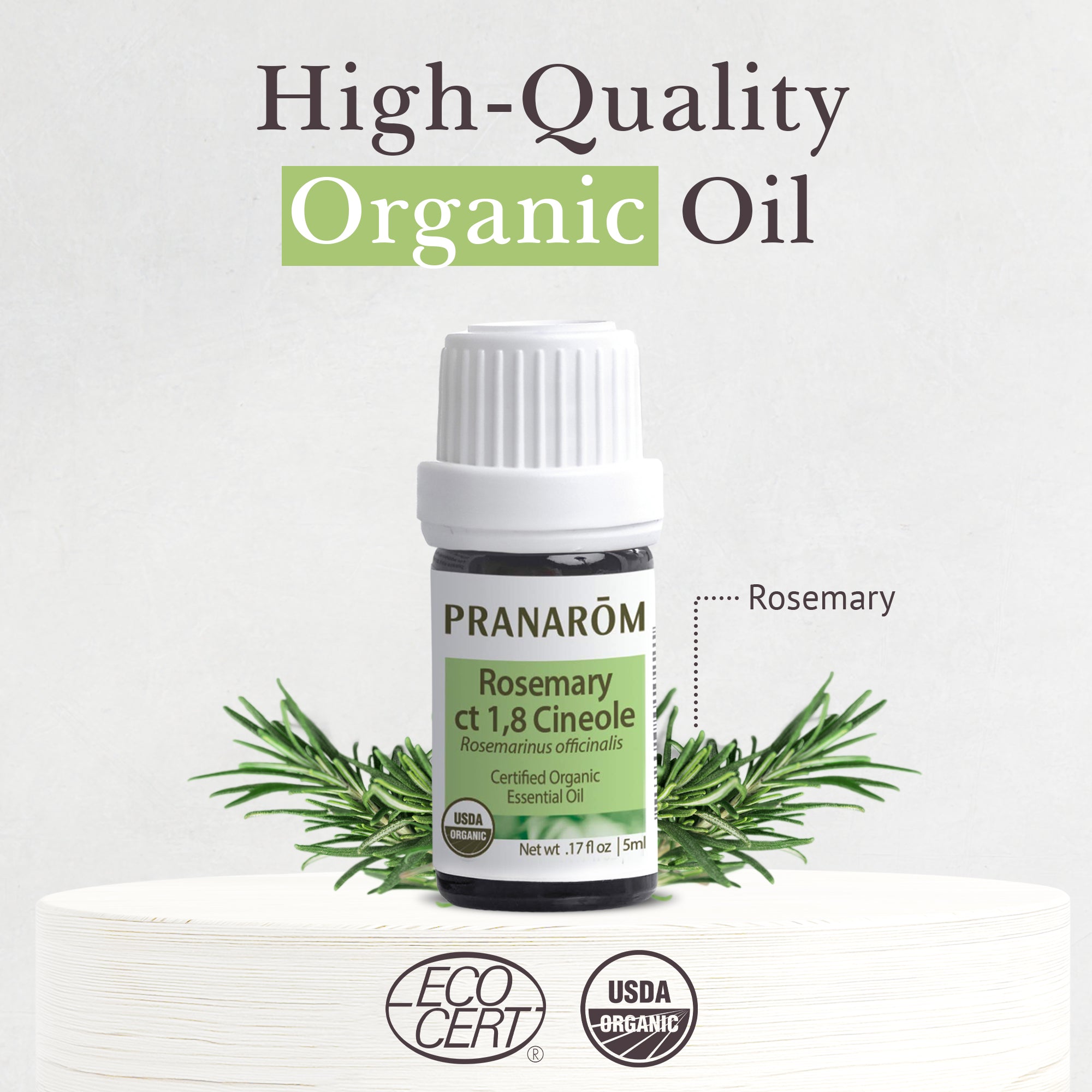 Rosemary ct 1,8 cineole Essential Oil - Organic | Pranarôm