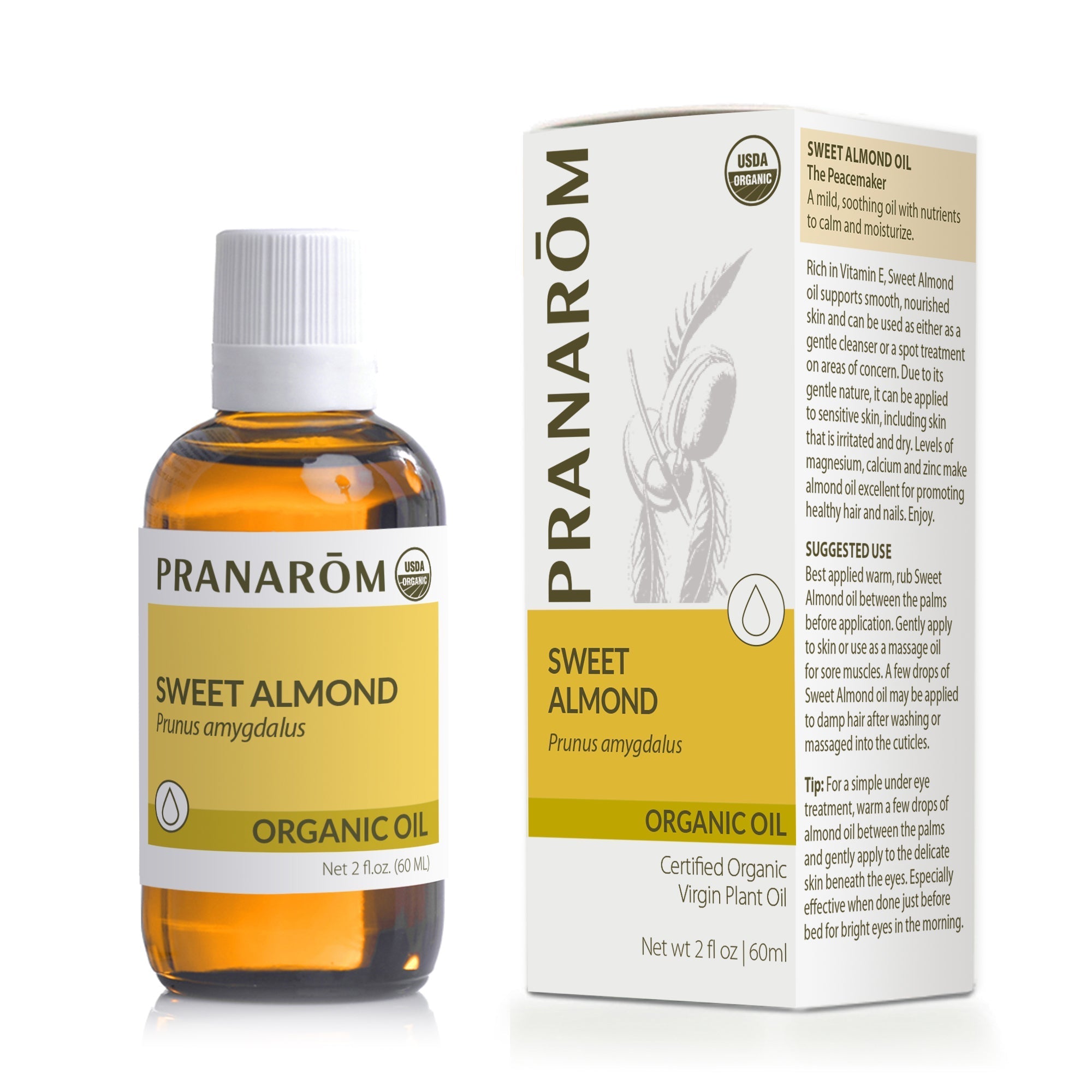 Sweet Almond Virgin Plaint Oil - Organic