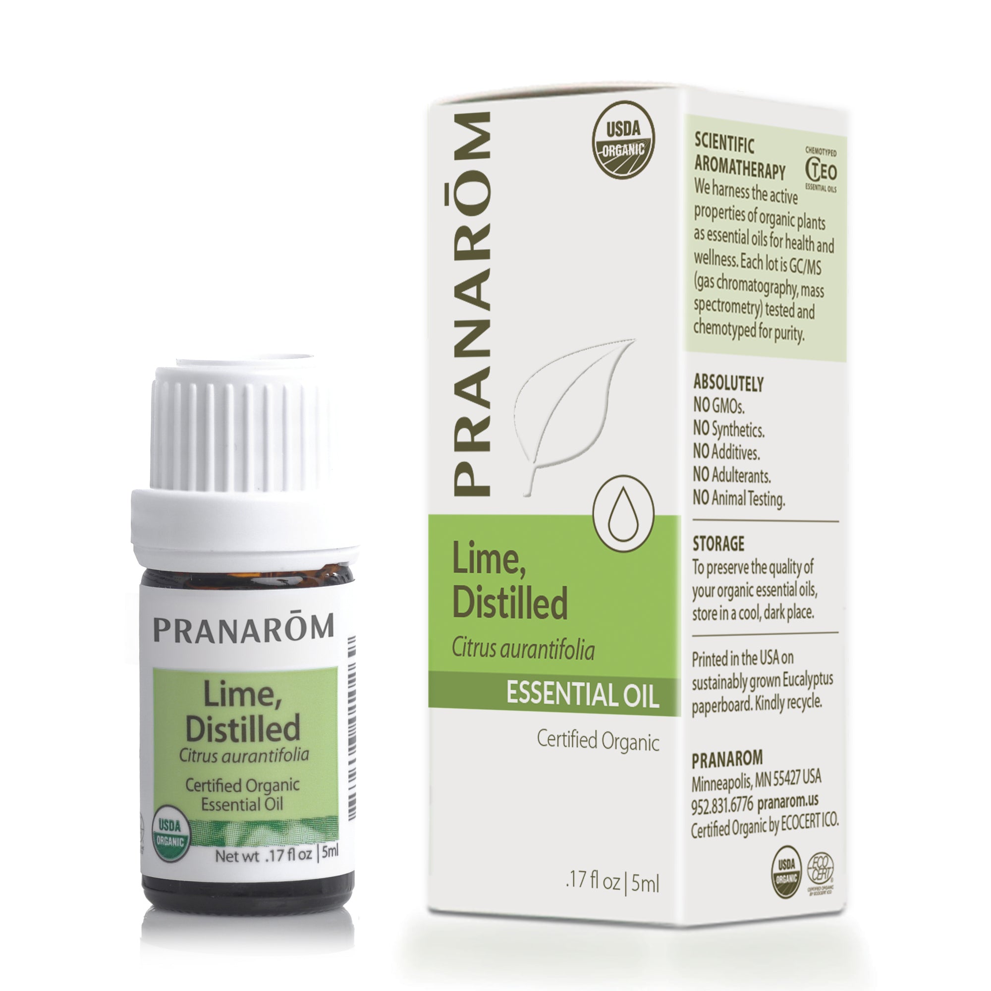 Lime, Distilled Essential Oil