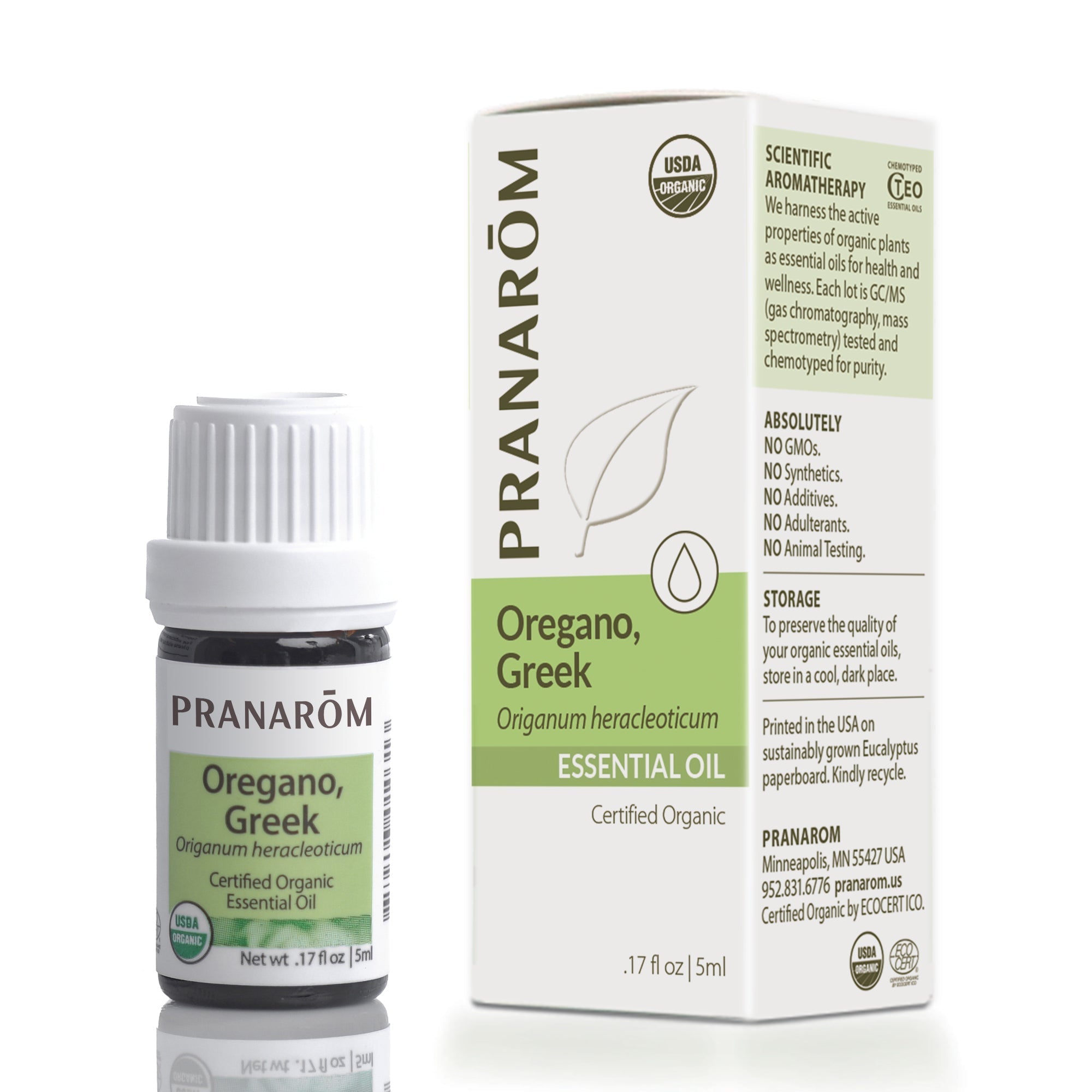 Oregano, Greek Essential Oil - Organic