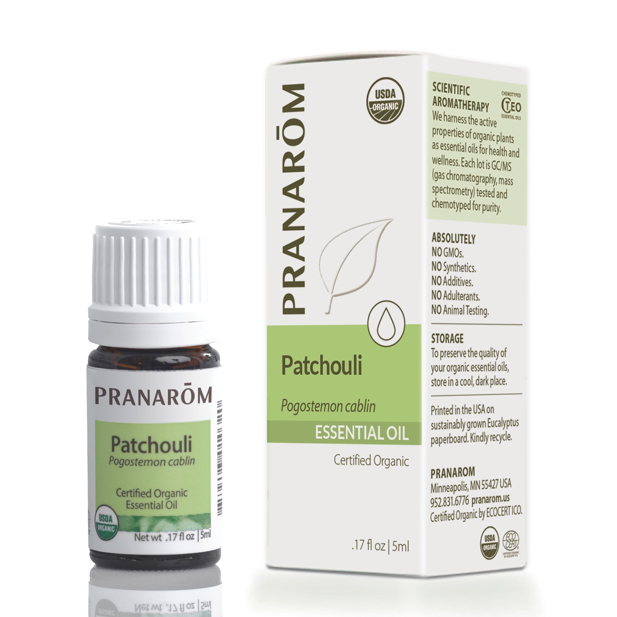 Patchouli Essential Oil - Organic