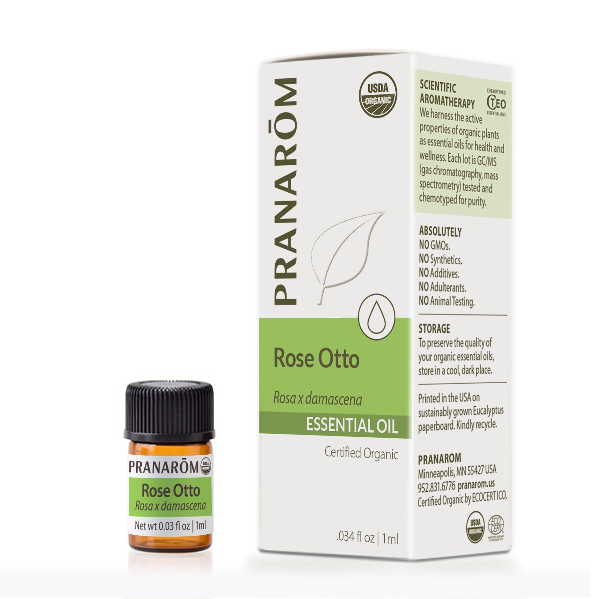 Rose Otto Essential Oil - Organic