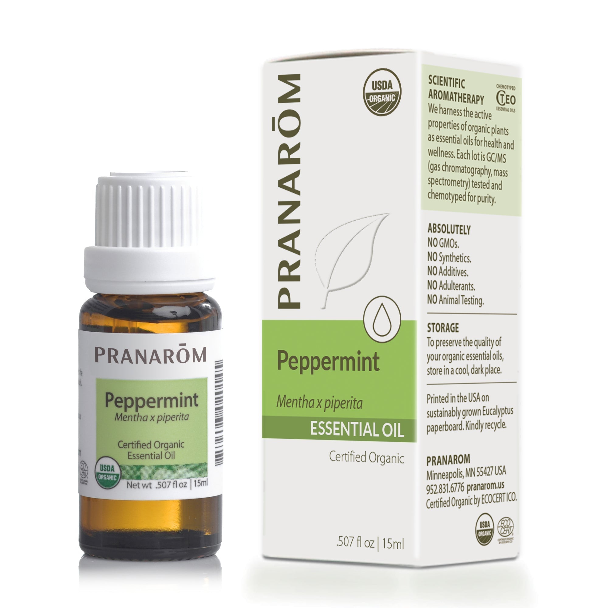 Peppermint Essential Oil - Organic