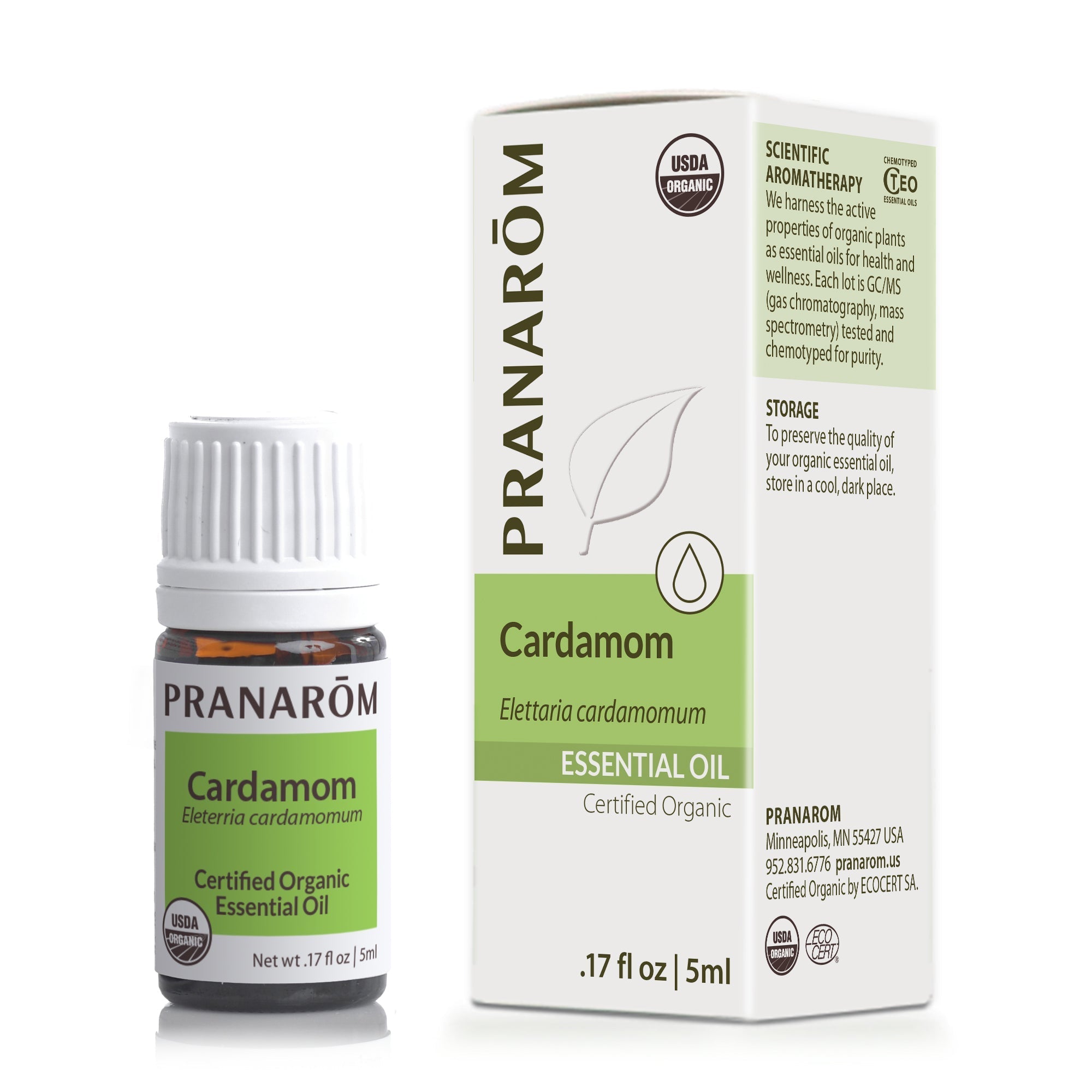 Cardamom Essential Oil - Organic