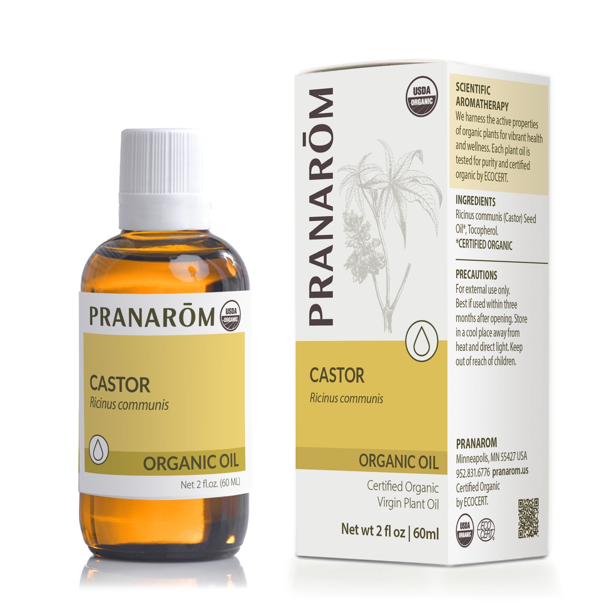 Castor Virgin Plant Oil - Organic