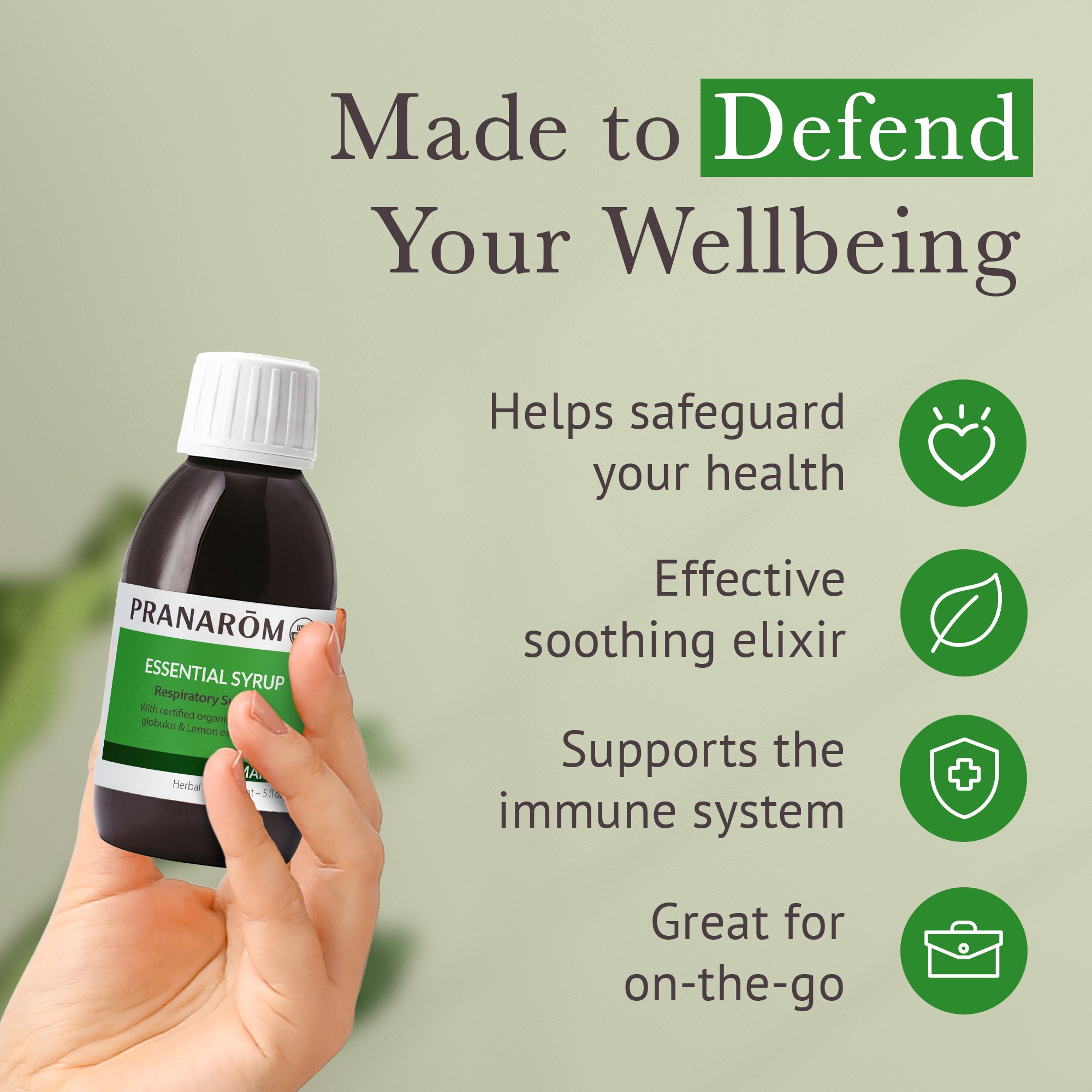 Aromaforce Essential Syrup - Organic | Pranarôm