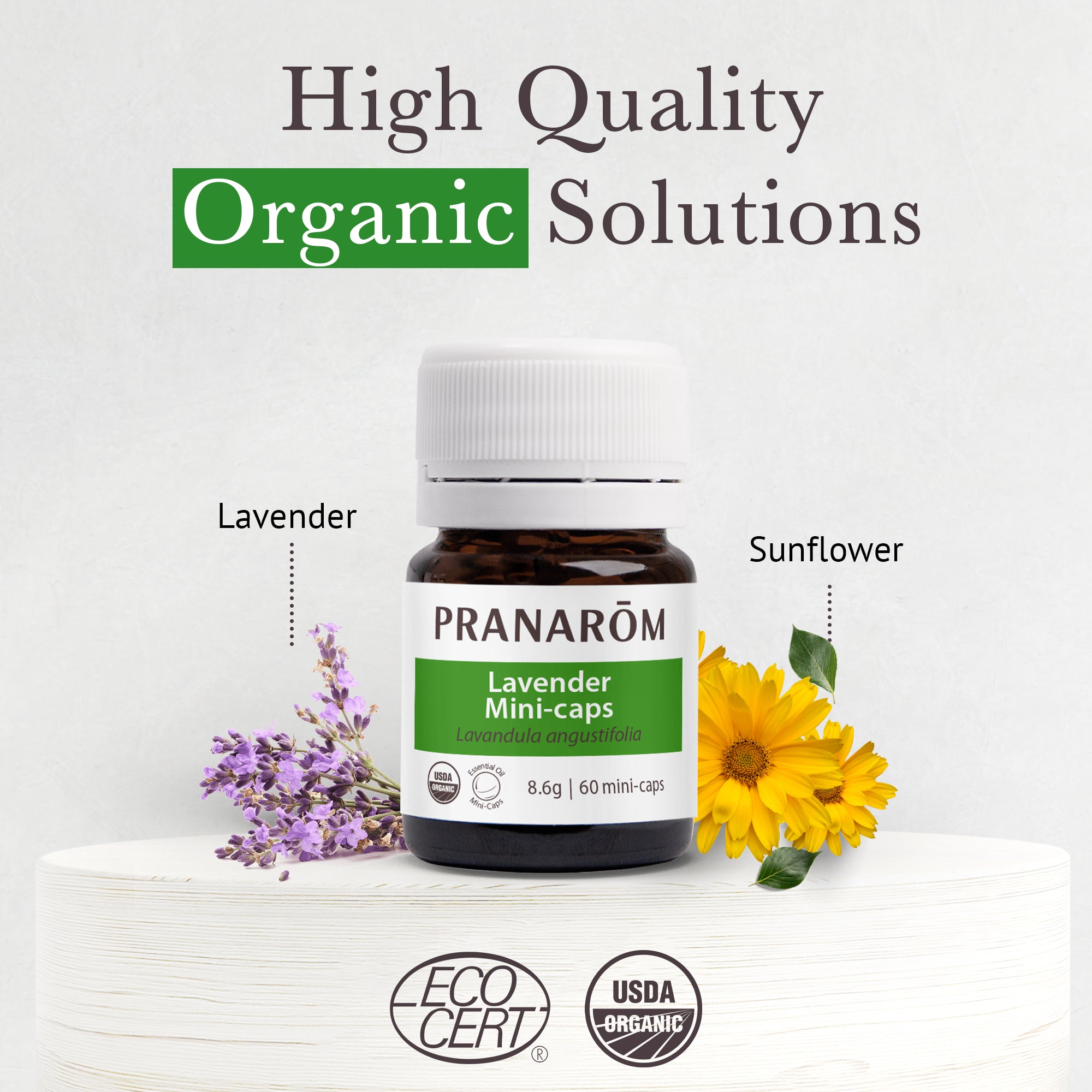 Aromaforce Lavender Mini-Caps - Organic | Pranarôm
