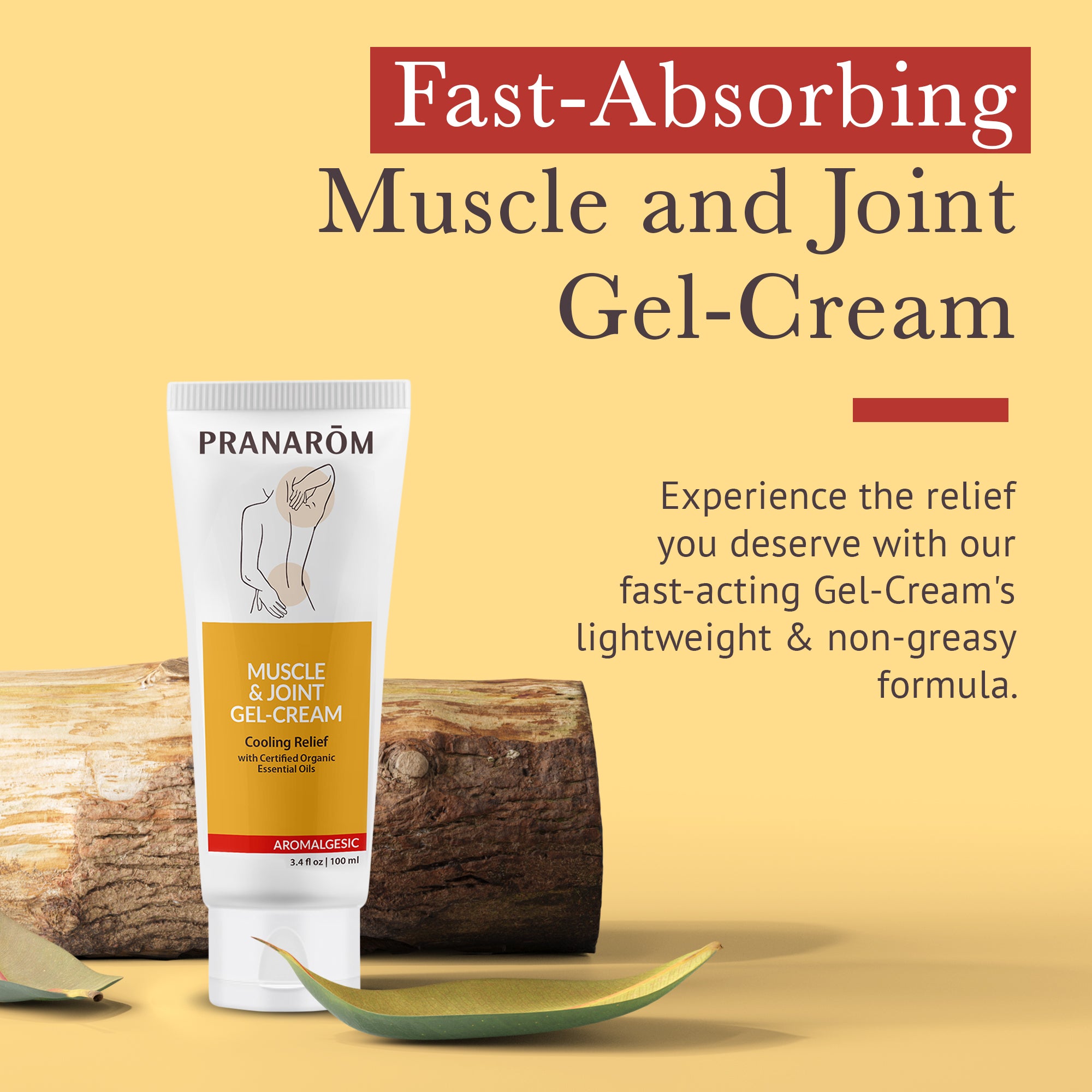プルソワン　リモアジェルクリームGEL CREAM Aromalgesic Muscle & Joint Gel-Cream - Bio | Pranarôm