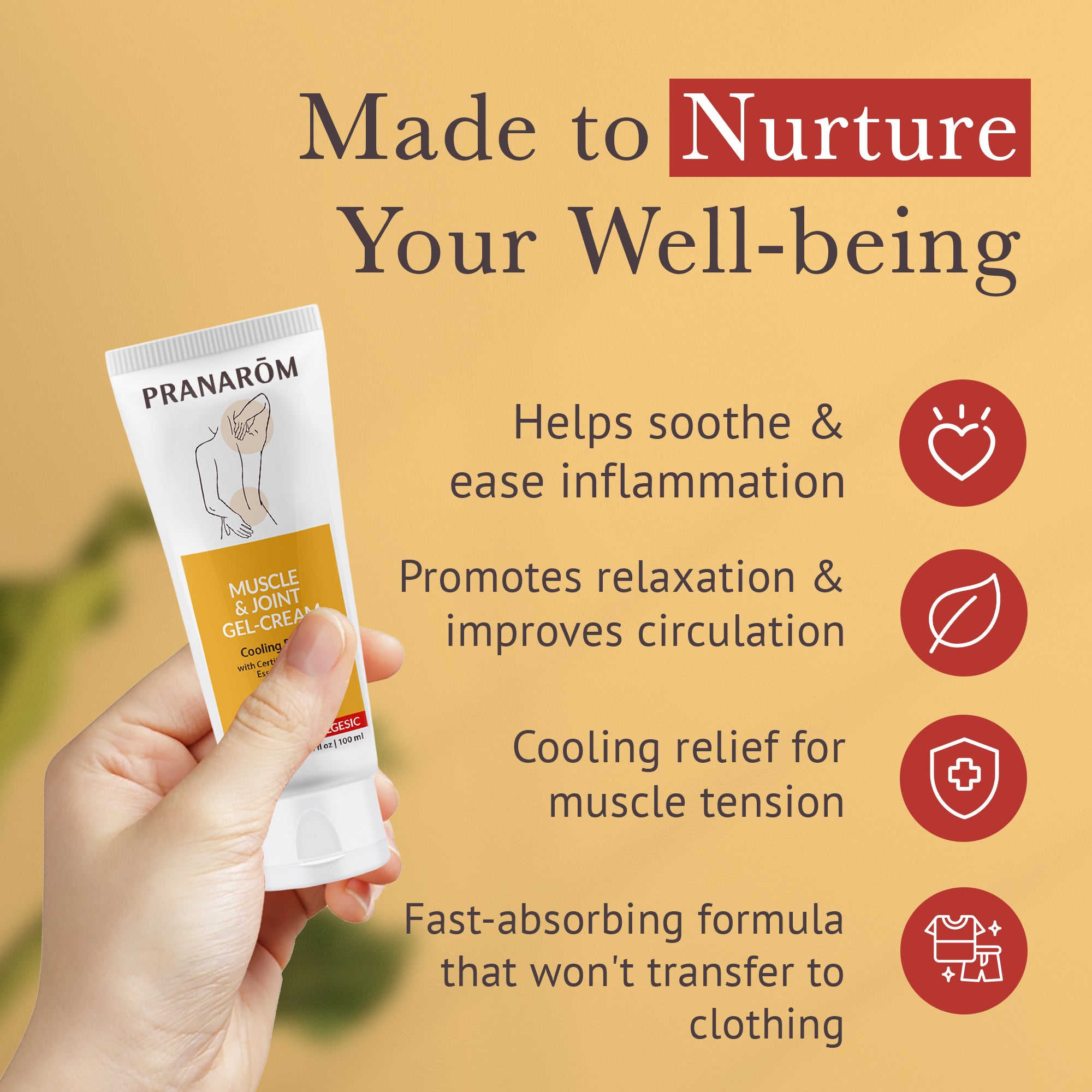 Aromalgesic Muscle & Joint Gel-Cream - Bio | Pranarôm