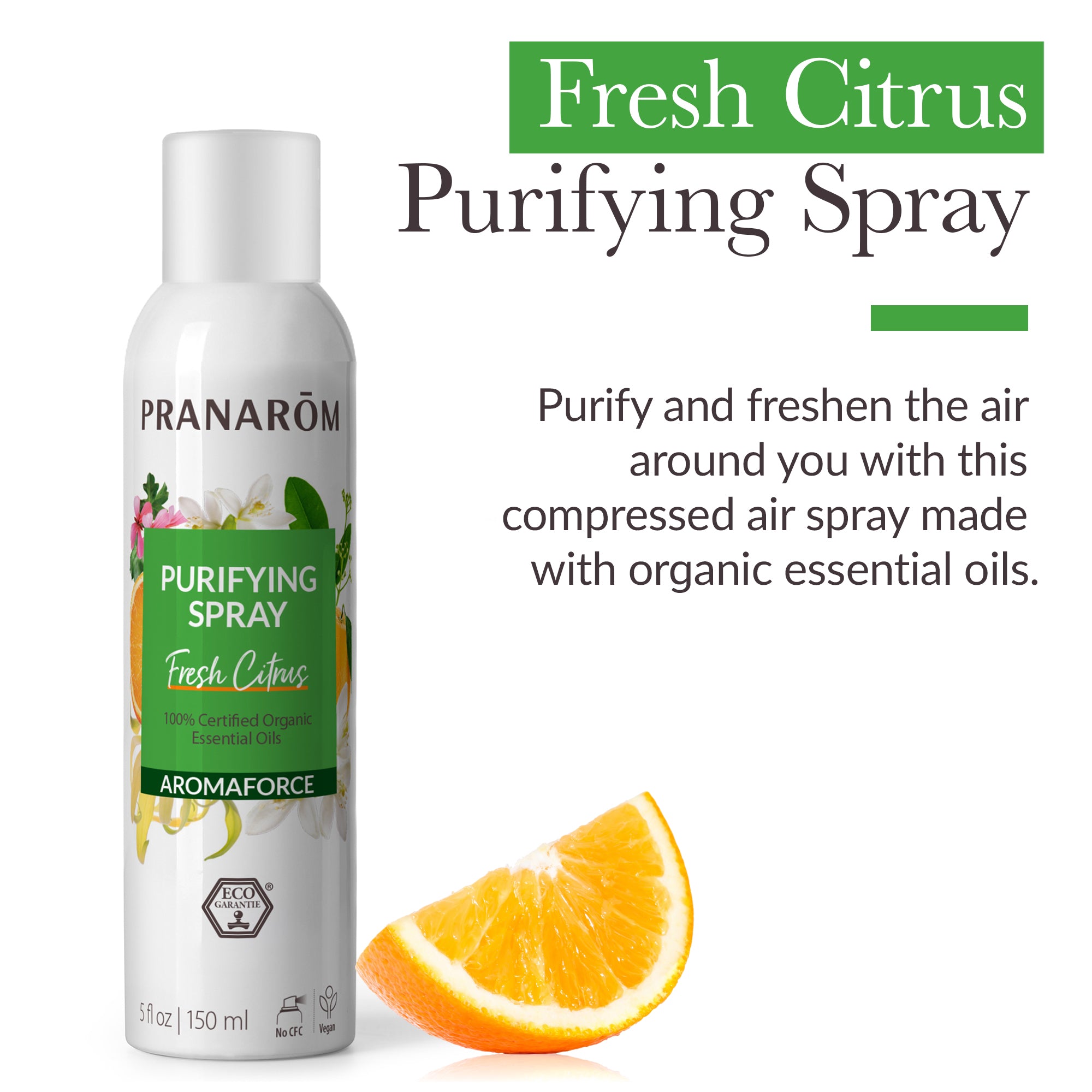 Aromaforce Fresh Citrus Purifying Spray - Organic | Pranarôm