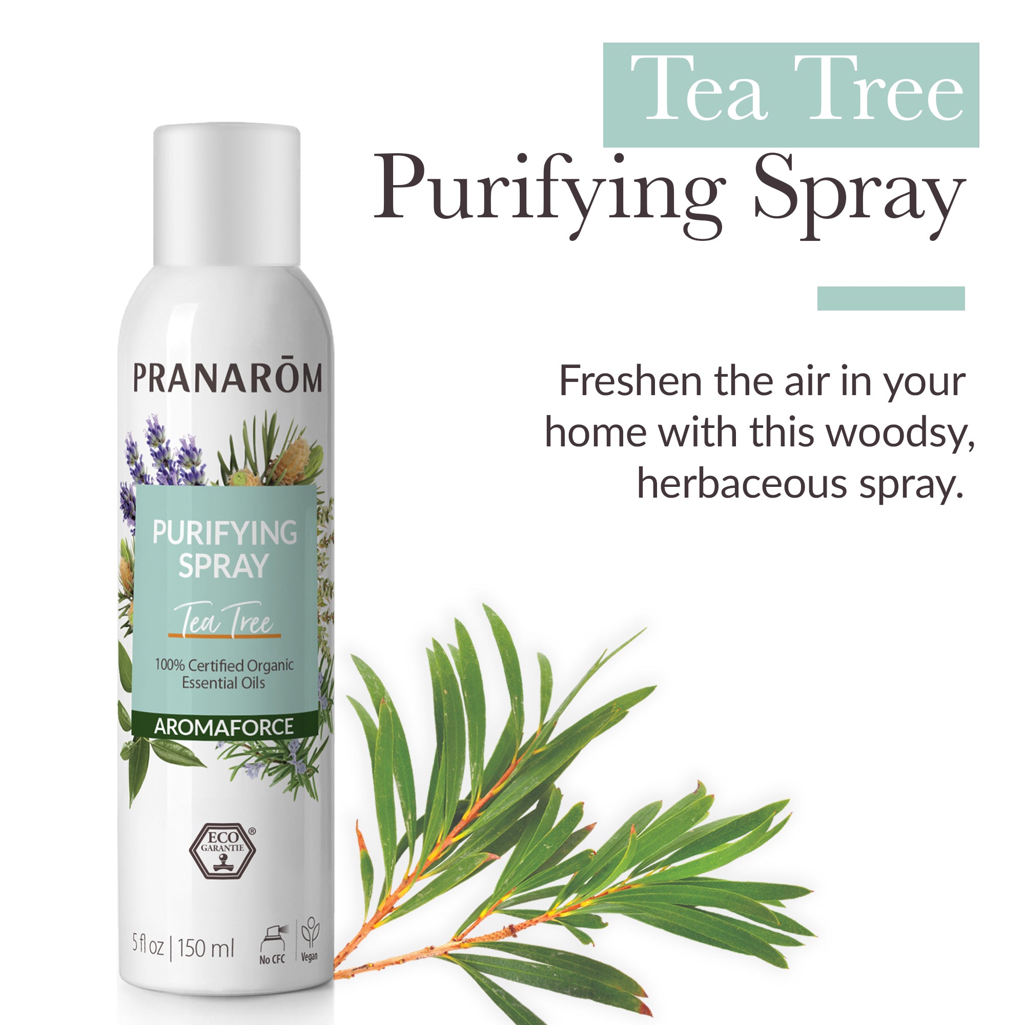 Aromaforce Tea Tree Purifying Spray - Organic | Pranarôm