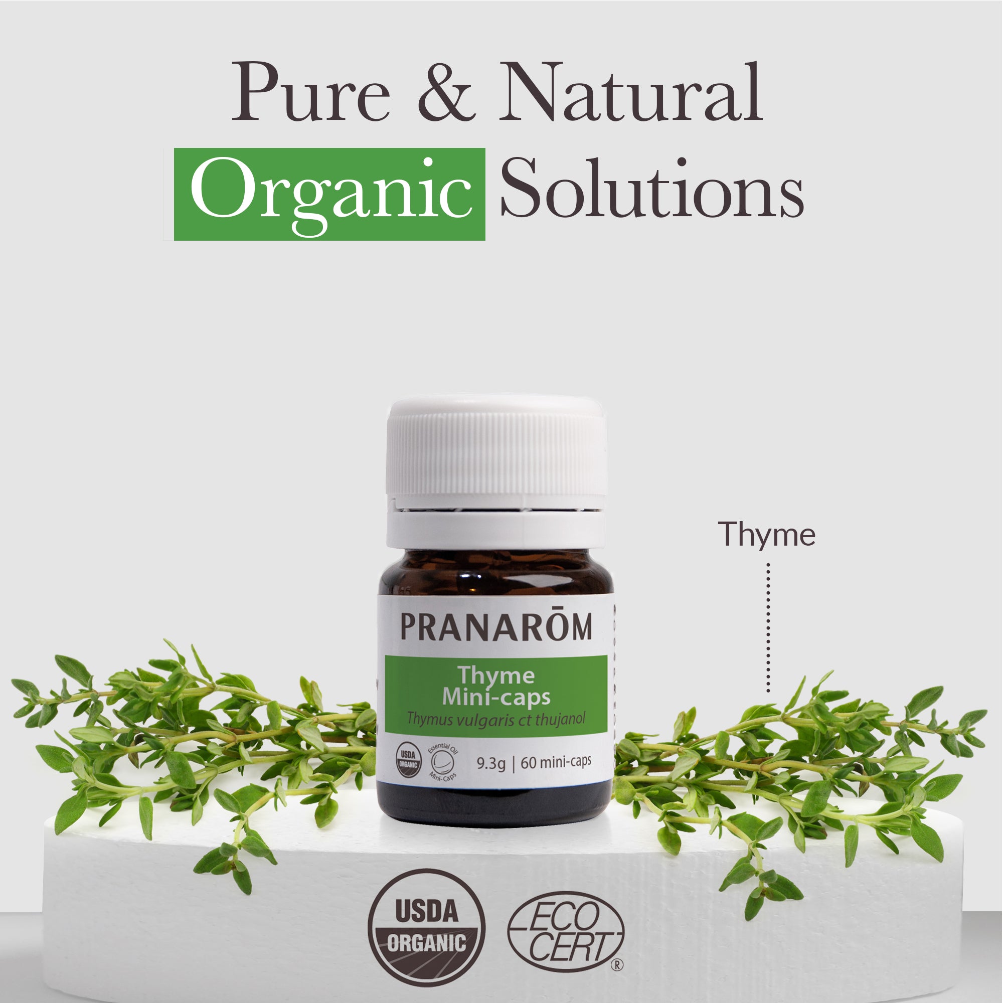 Thyme mini-caps - Organic | Pranarôm