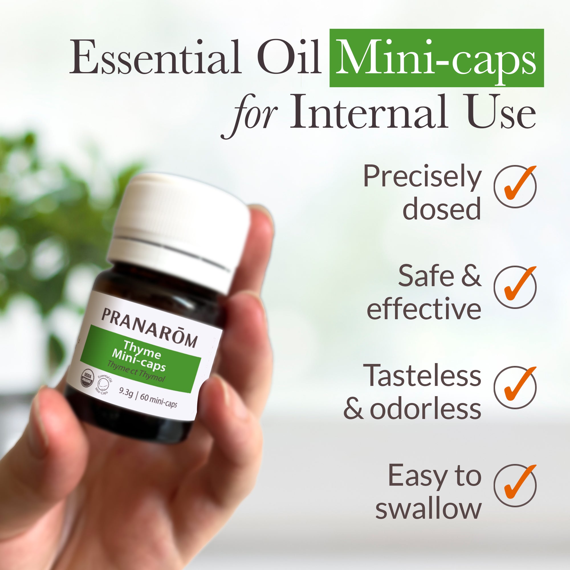 Thyme mini-caps - Organic | Pranarôm