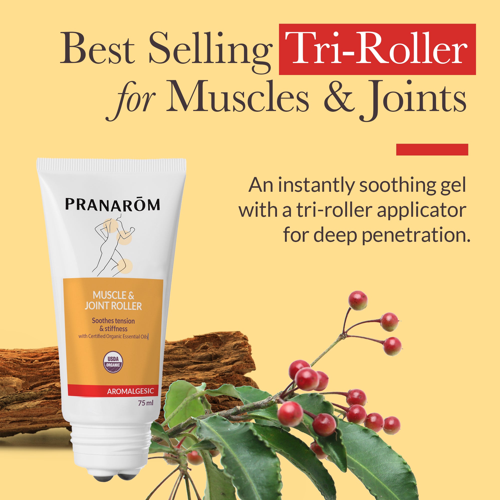 Muscle & Joint Roller - Organic | Pranarôm