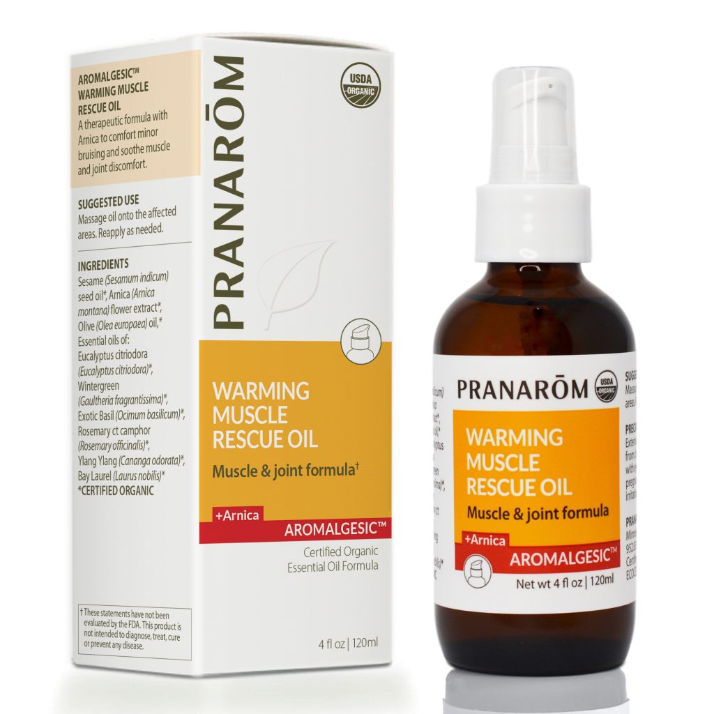 Aromalgesic Warming Muscle Rescue Oil - Organic