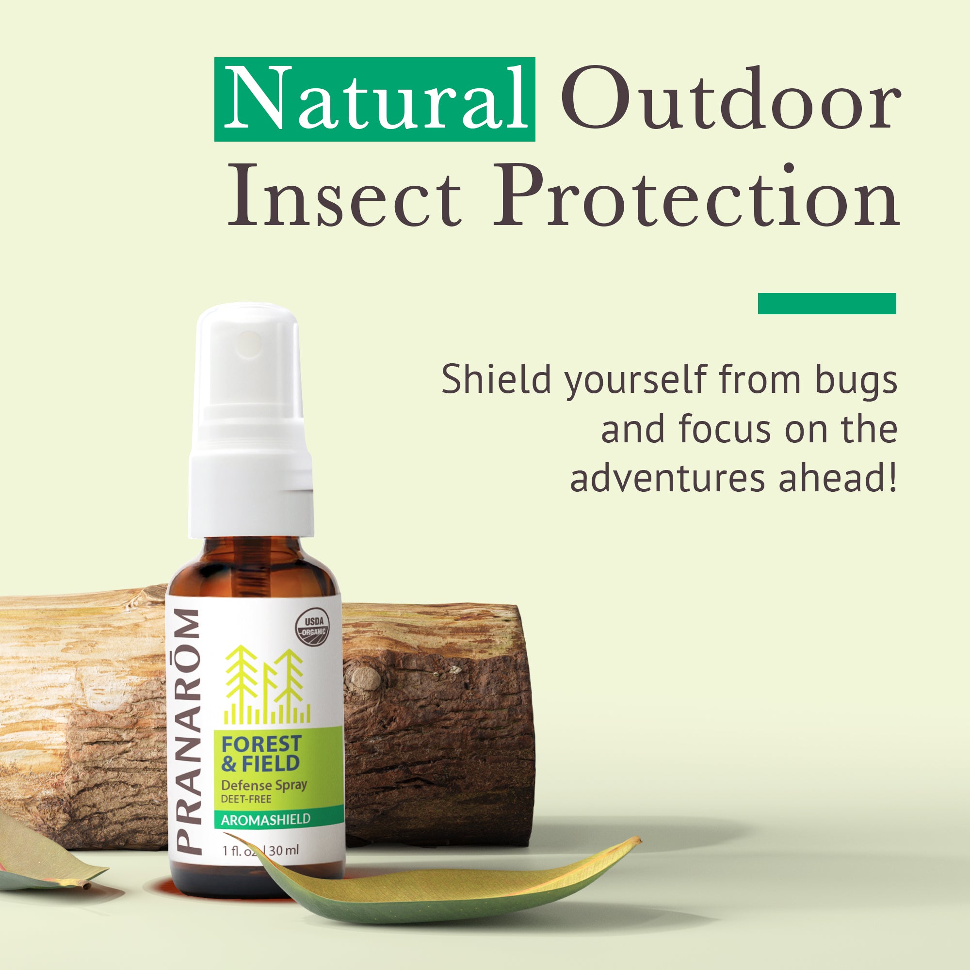 Aromashield Forest & Field Defense Spray | Pranarôm