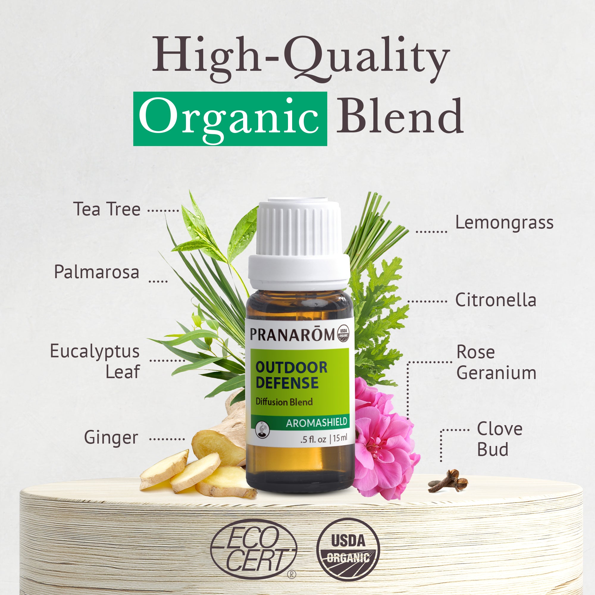 Aromashield Outdoor Defense Diffusion Blend | Pranarôm