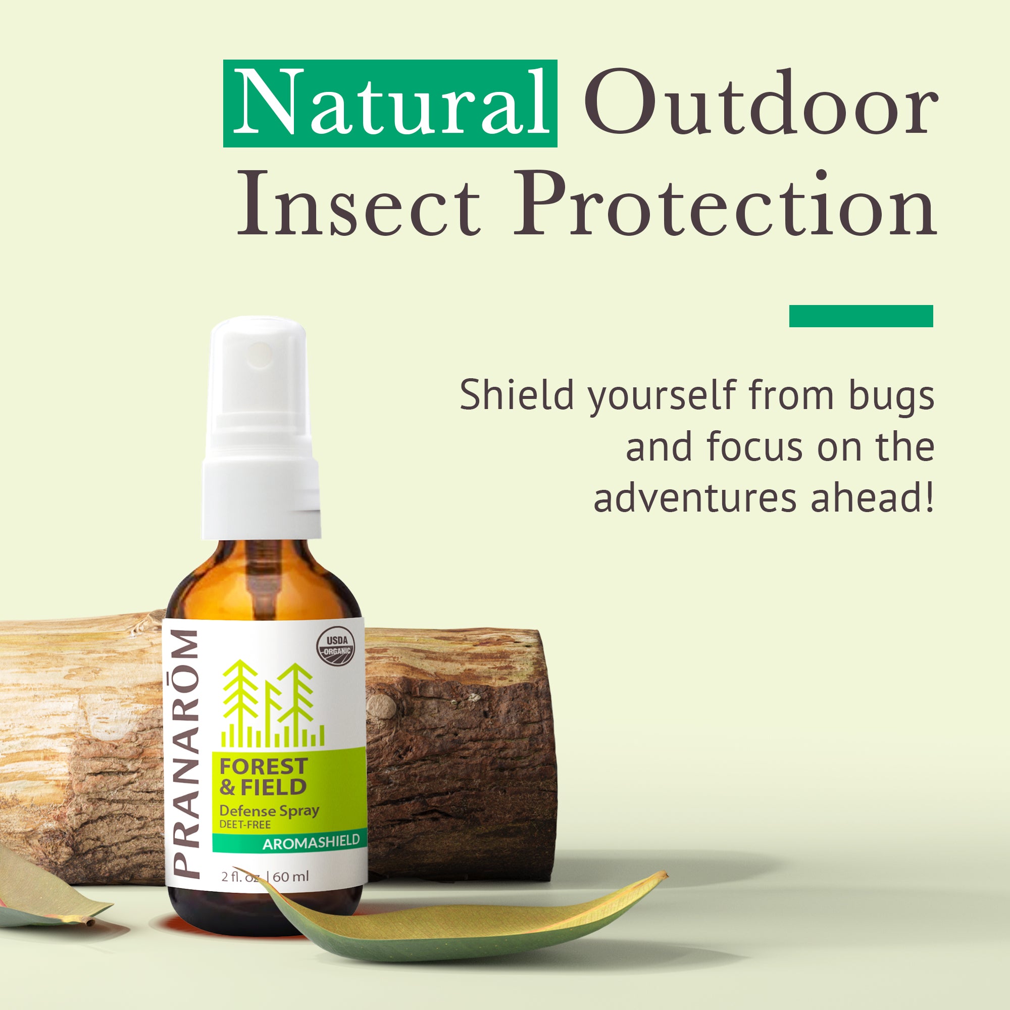 Aromashield Forest & Field Defense Spray | Pranarôm