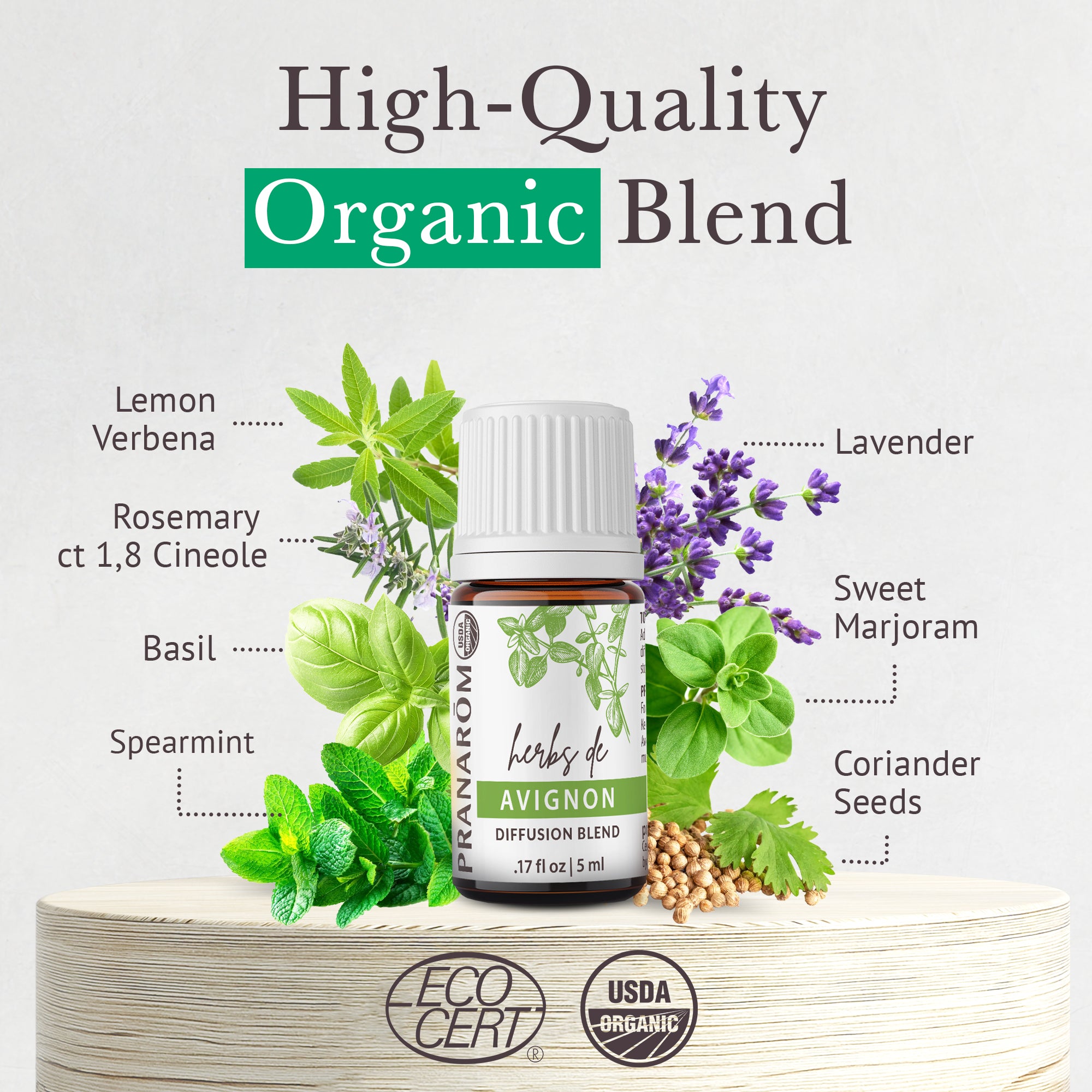 Avignon Essential Oil Diffusion Blend - Bio - Bio | Pranarôm