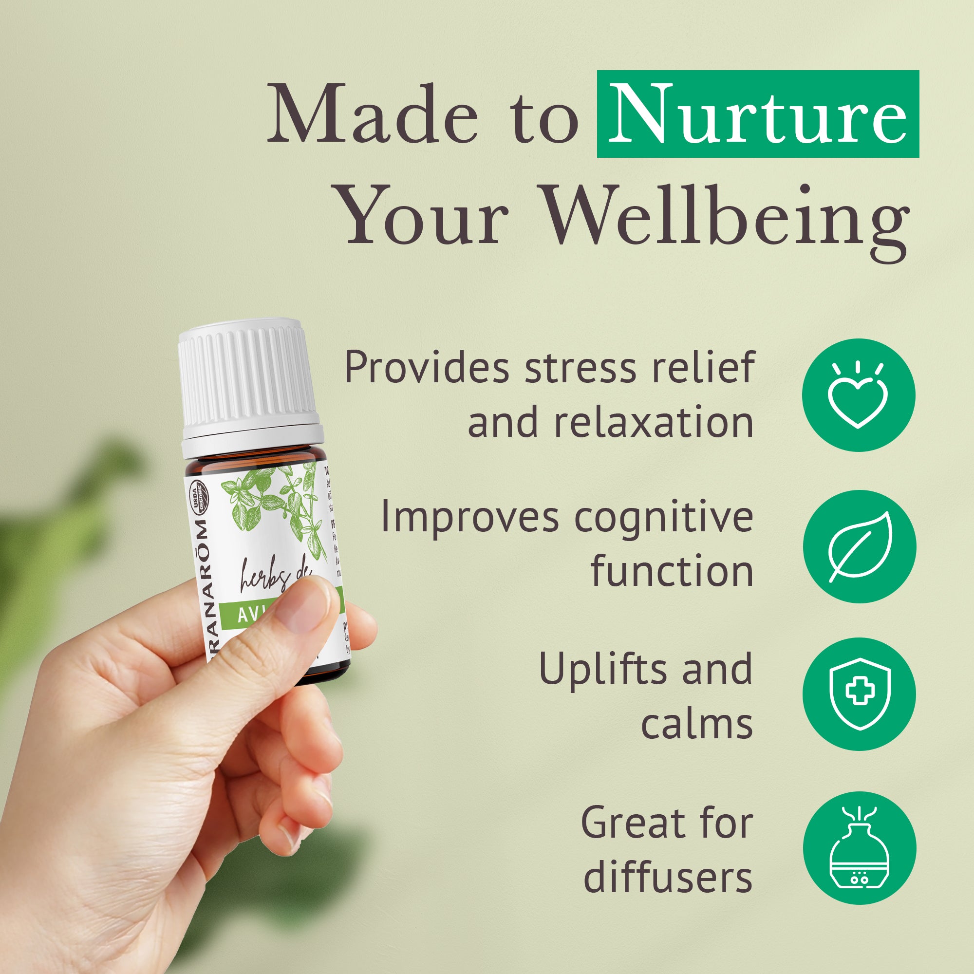 Avignon Essential Oil Diffusion Blend - Bio - Bio | Pranarôm