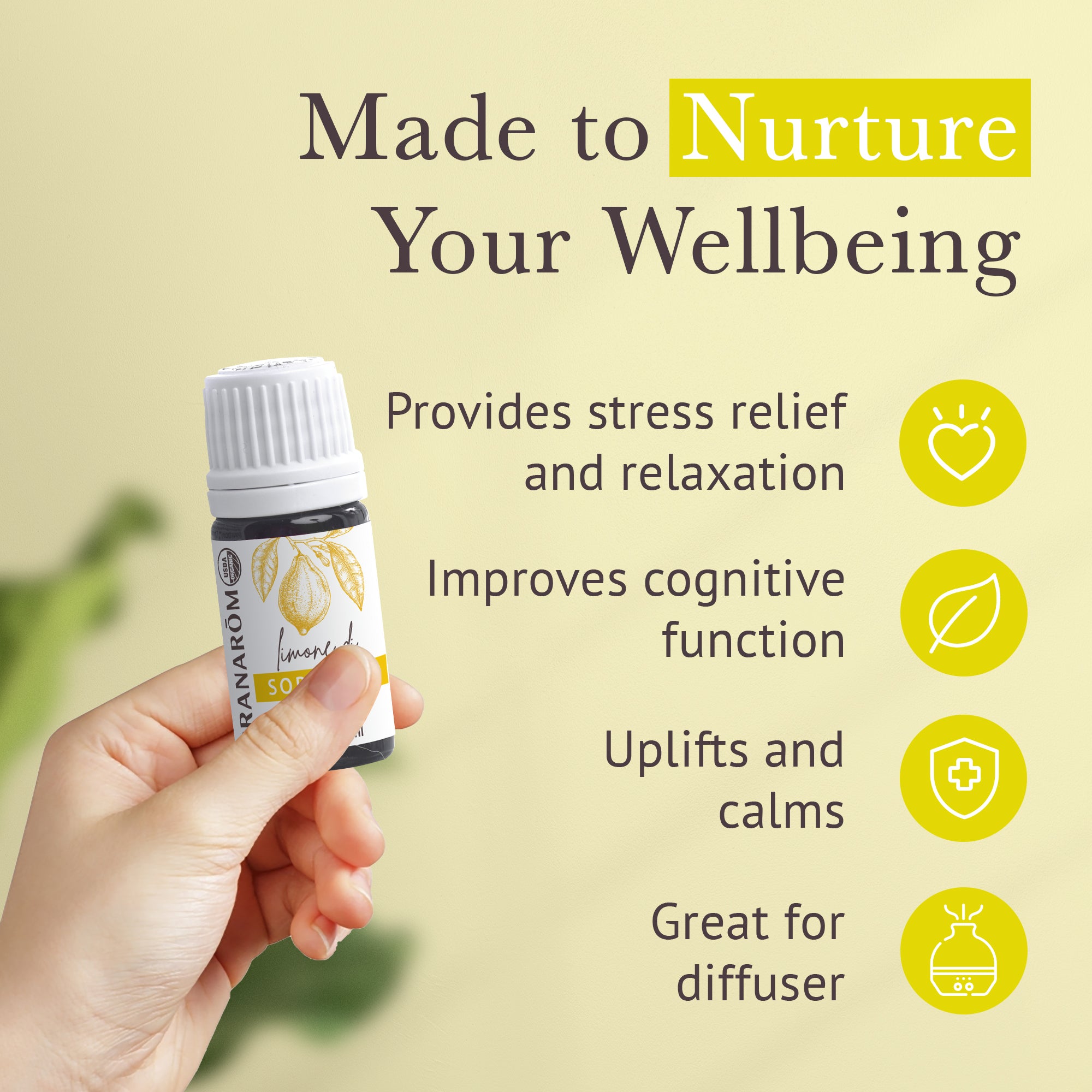 Sorrento Essential Oil Diffusion Blend - Bio | Pranarôm