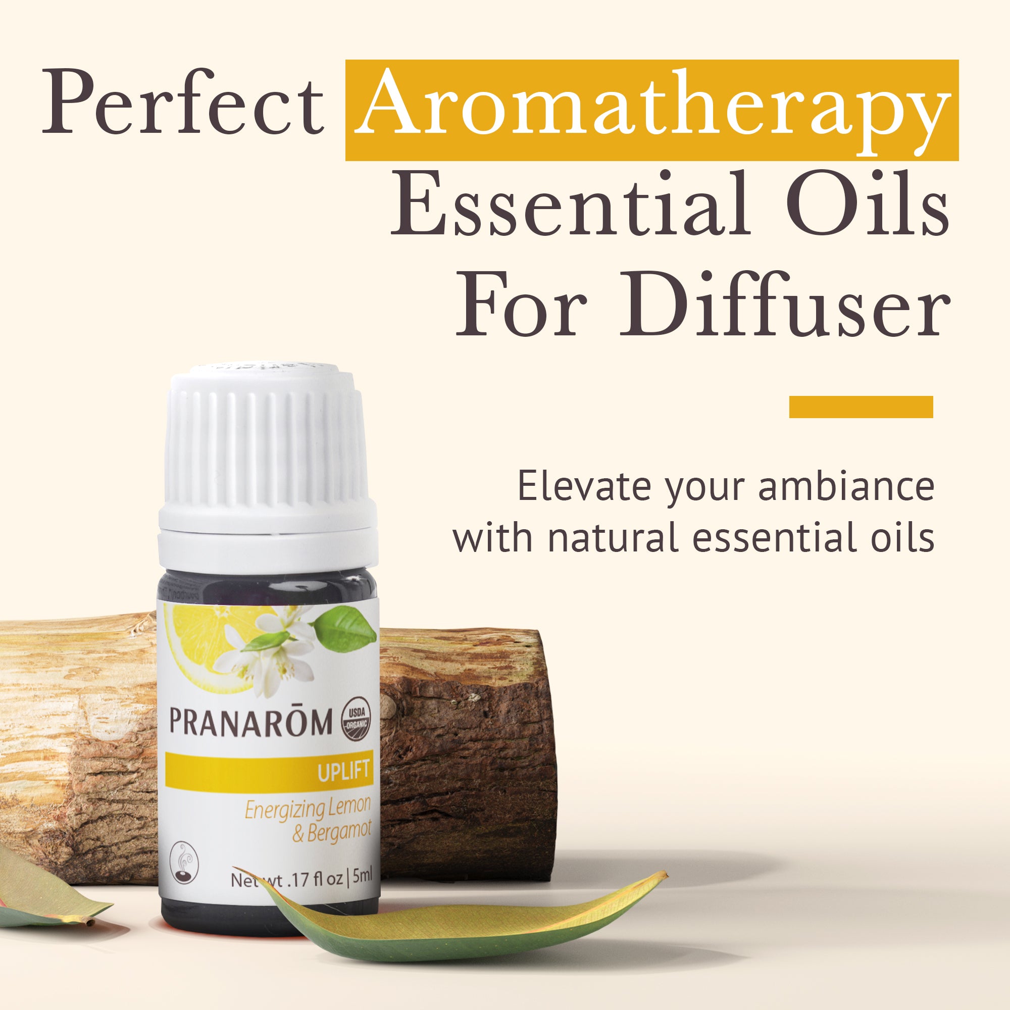 Uplift Essential Oil Diffusion Blend - Bio | Pranarôm