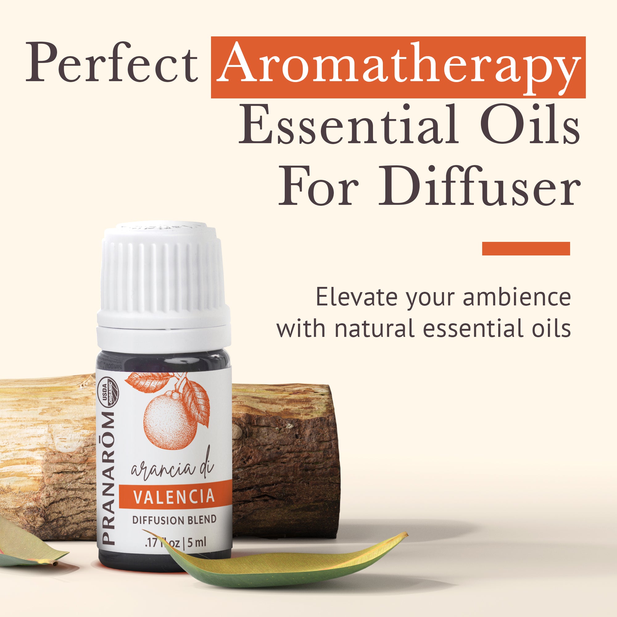 Valencia Essential Oil Diffusion Blend - Bio | Pranarôm