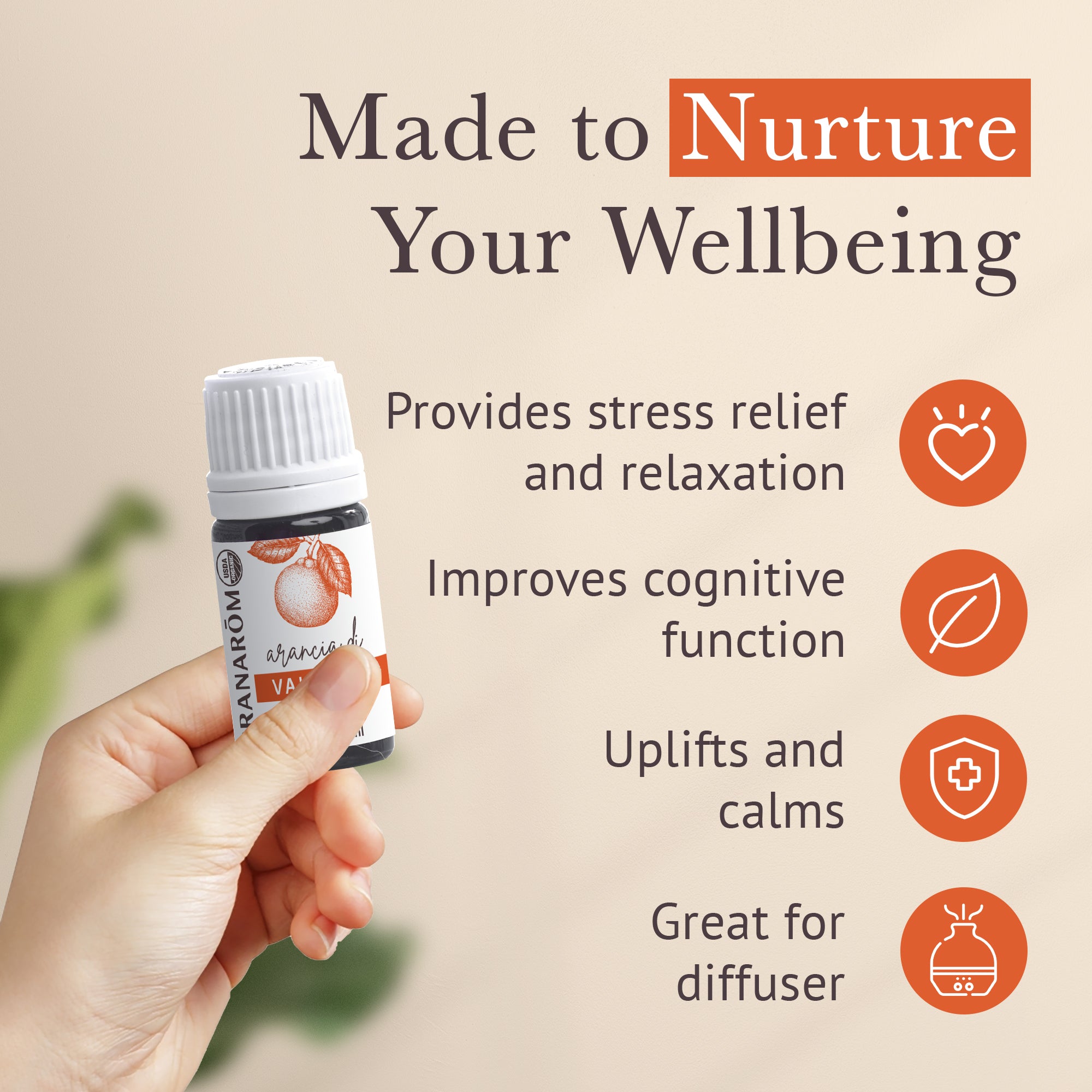 Valencia Essential Oil Diffusion Blend - Bio | Pranarôm