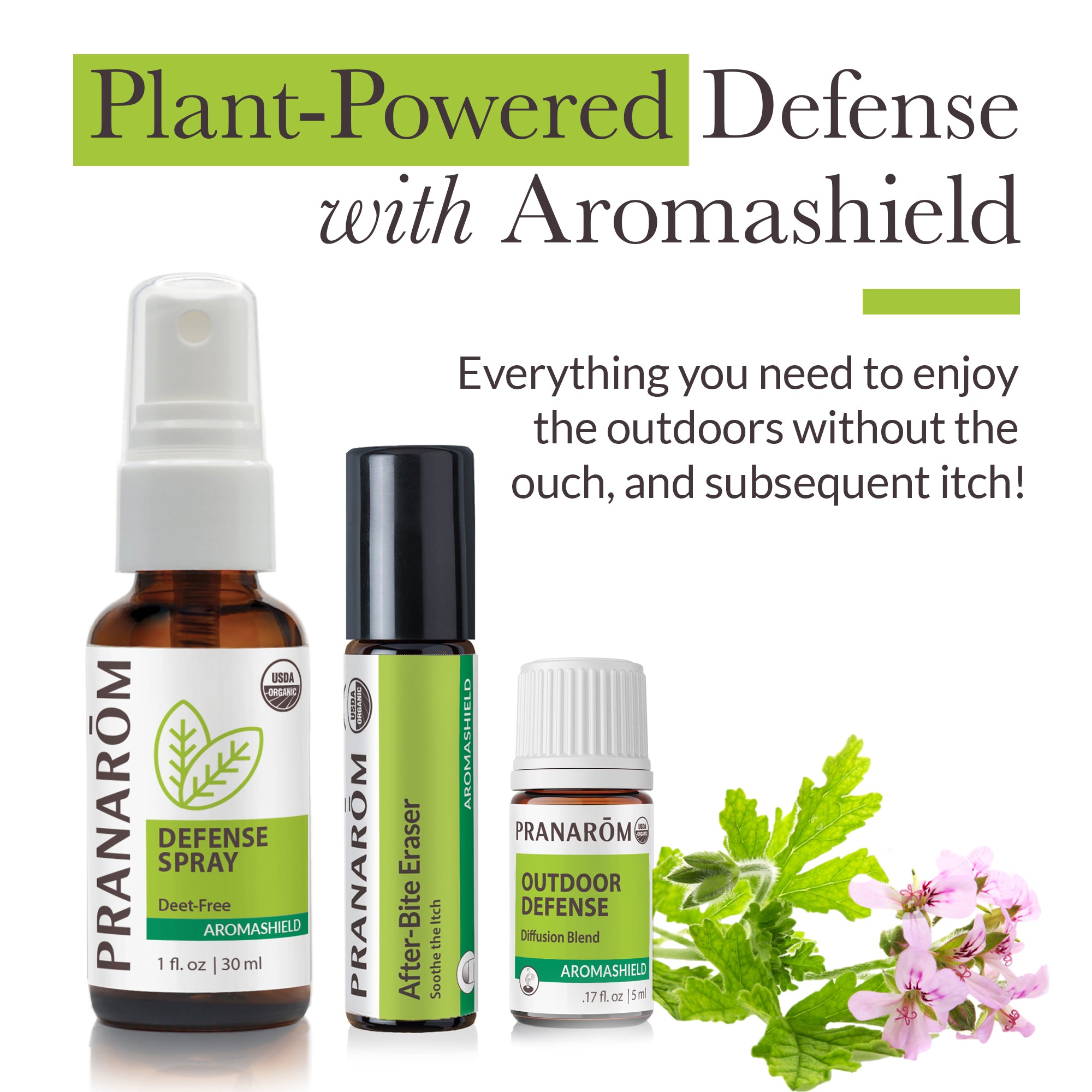 Aromashield Outdoor Defense Trio | Pranarôm