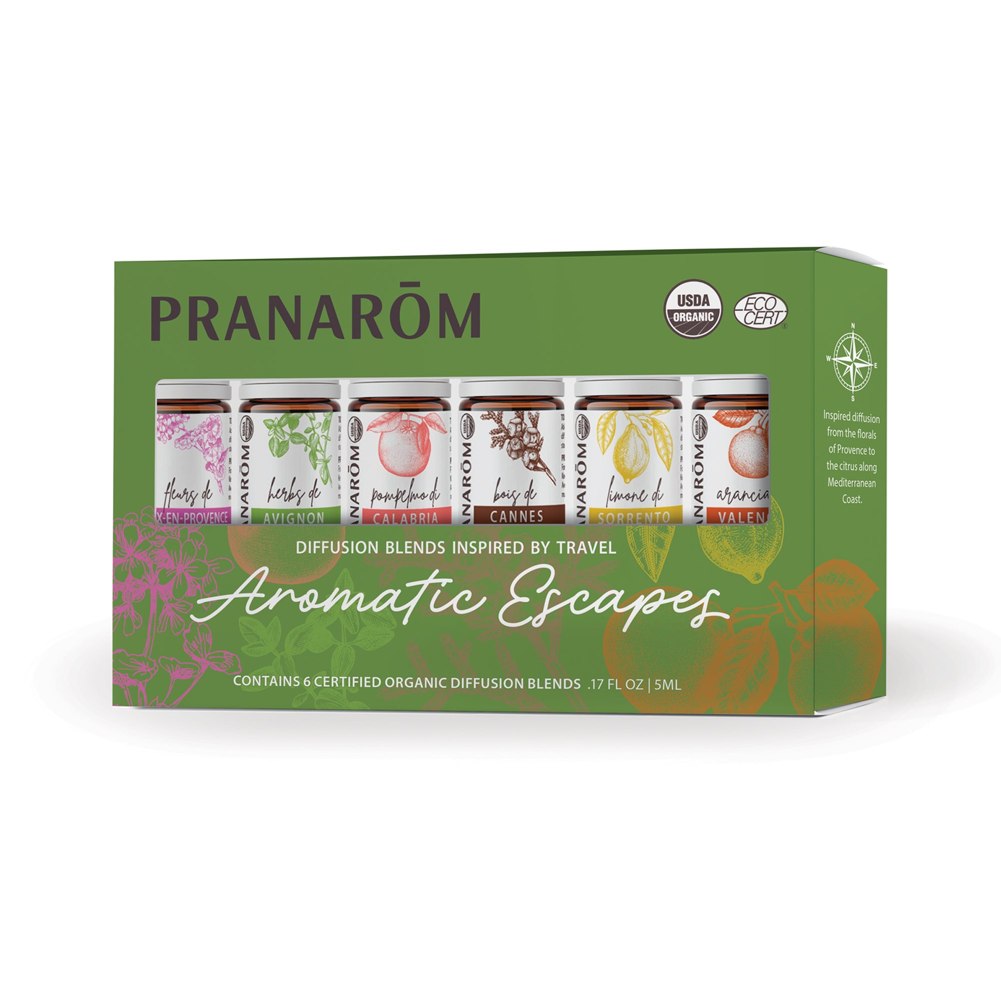 Aromatic Escapes Diffusion Blend Kit | Pranarôm
