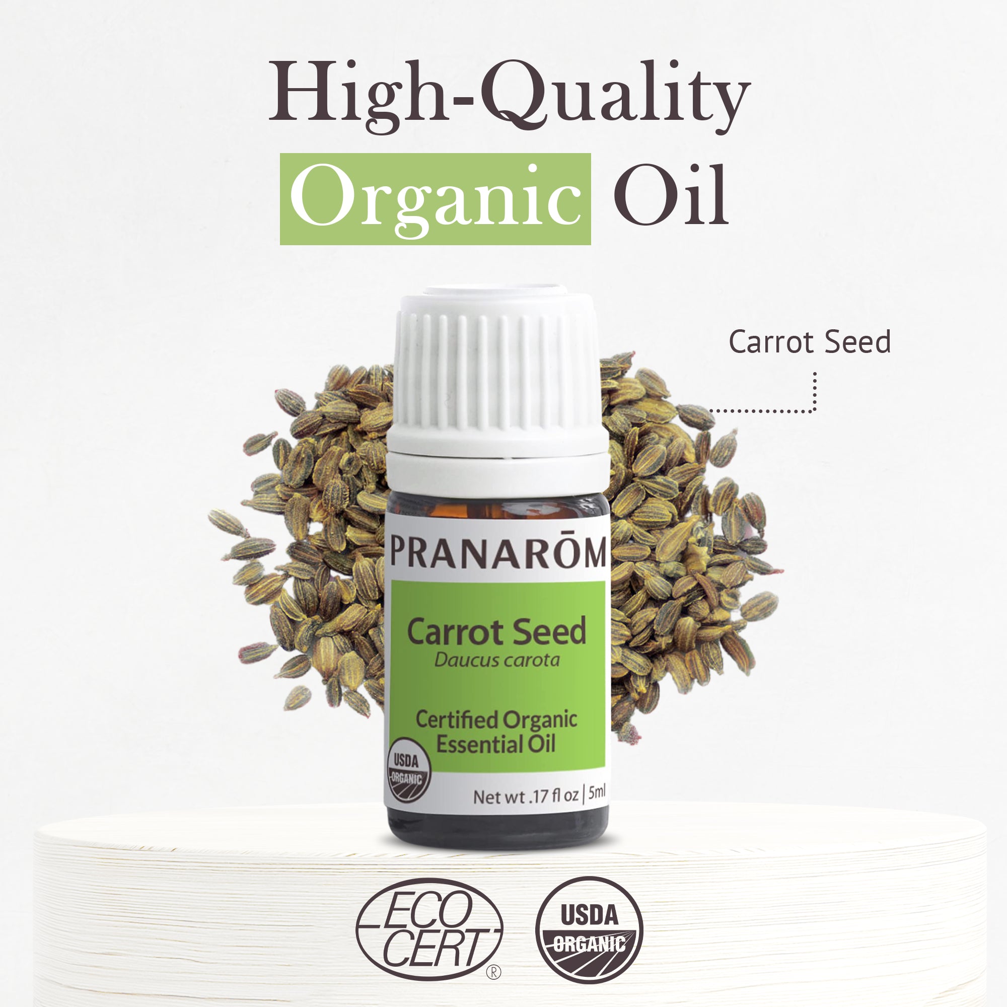 Carrot Seed Essential Oil - Bio | Pranarôm
