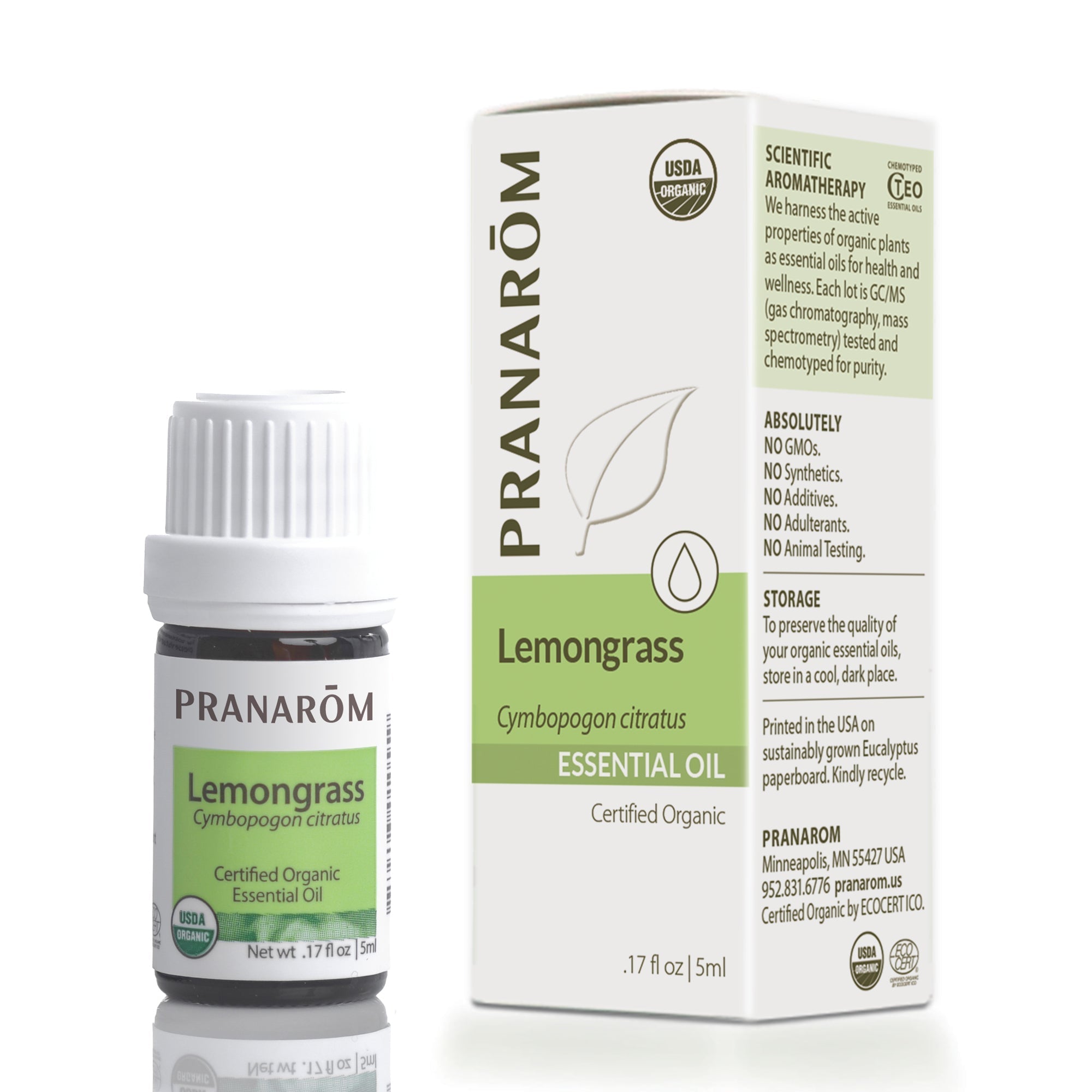 Lemongrass Essential Oil - Organic