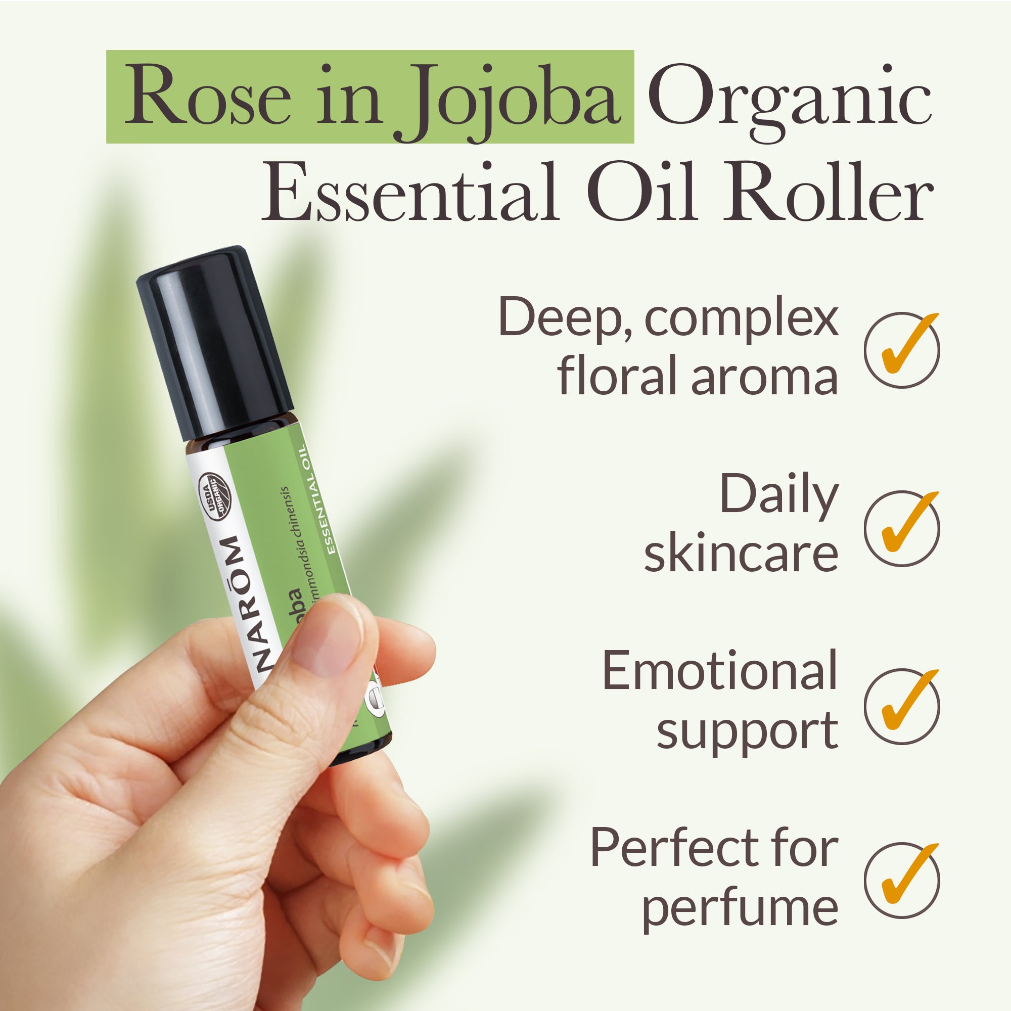Rose Otto Essential Oil in Jojoba - Organic | Pranarôm